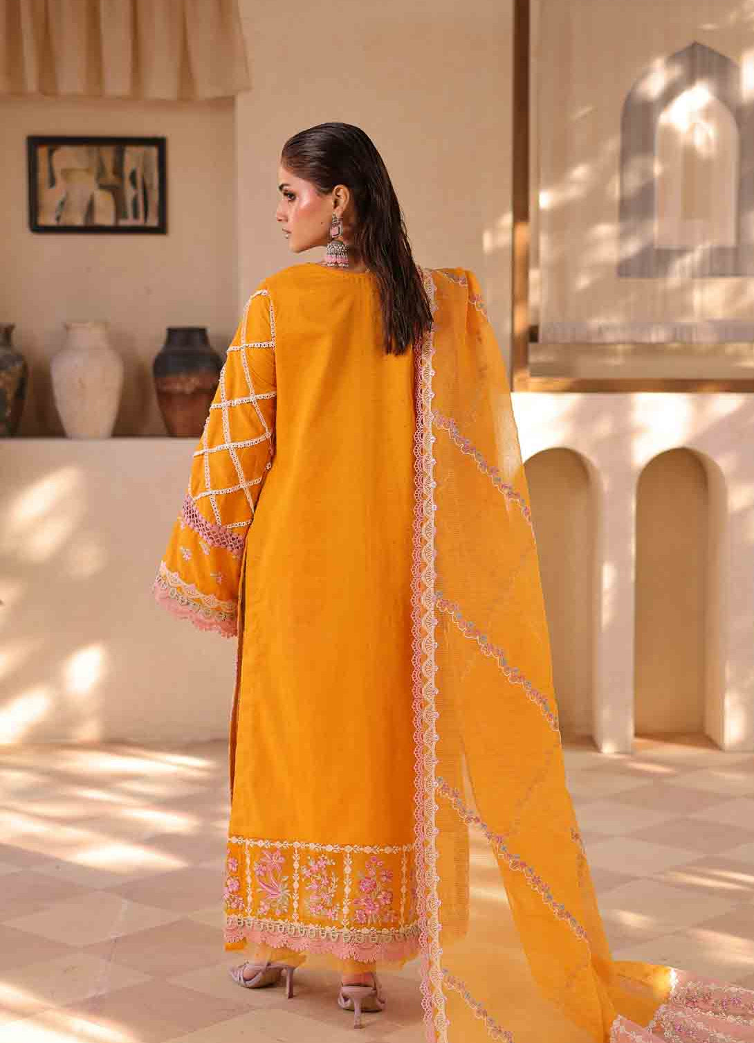 Shazia Mansoor Luxury Lawn'25 - Khushbu-e-gul