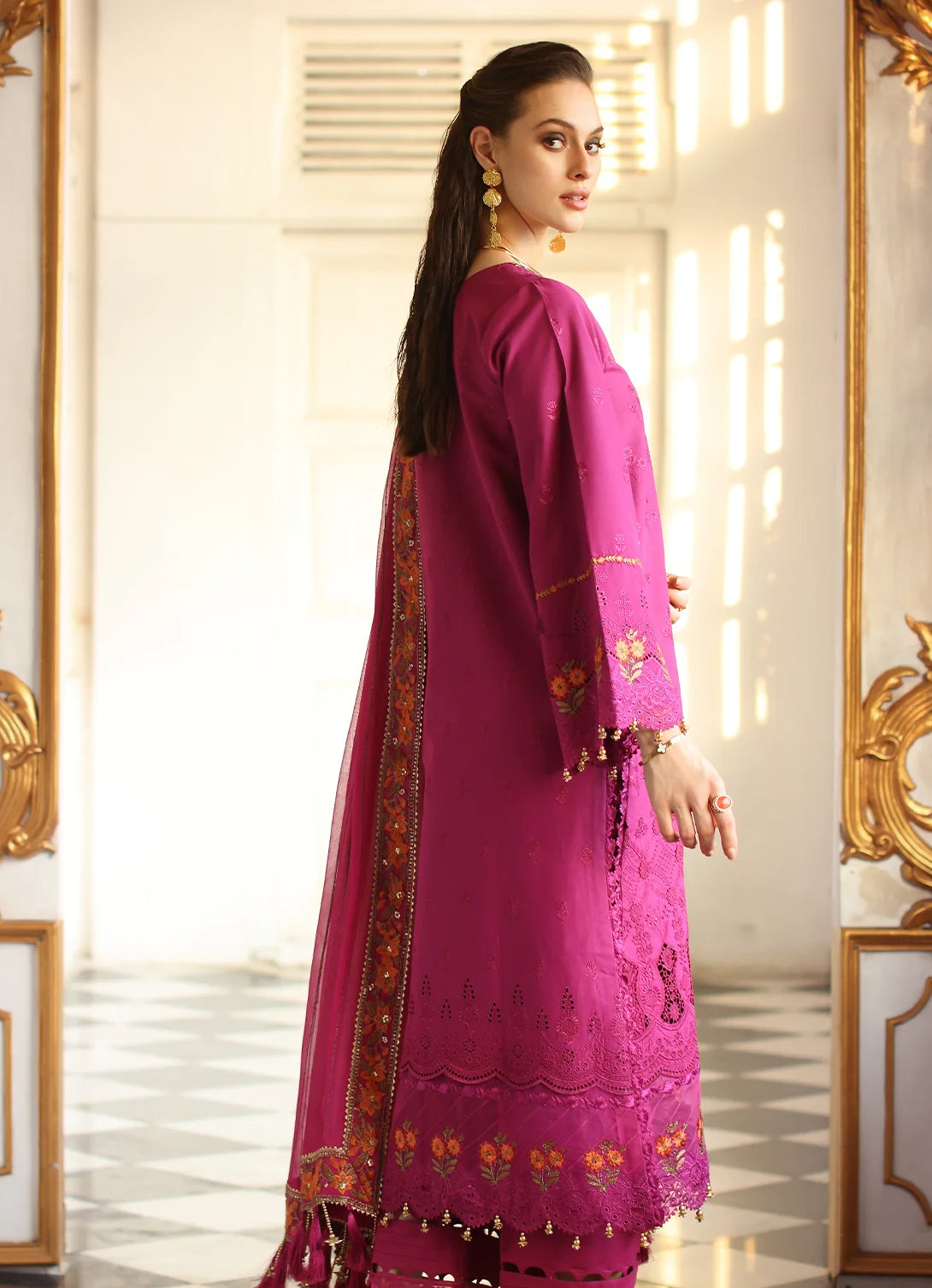 Charizma Tabeer Premium Chiffli Lawn'25 - CT5-07