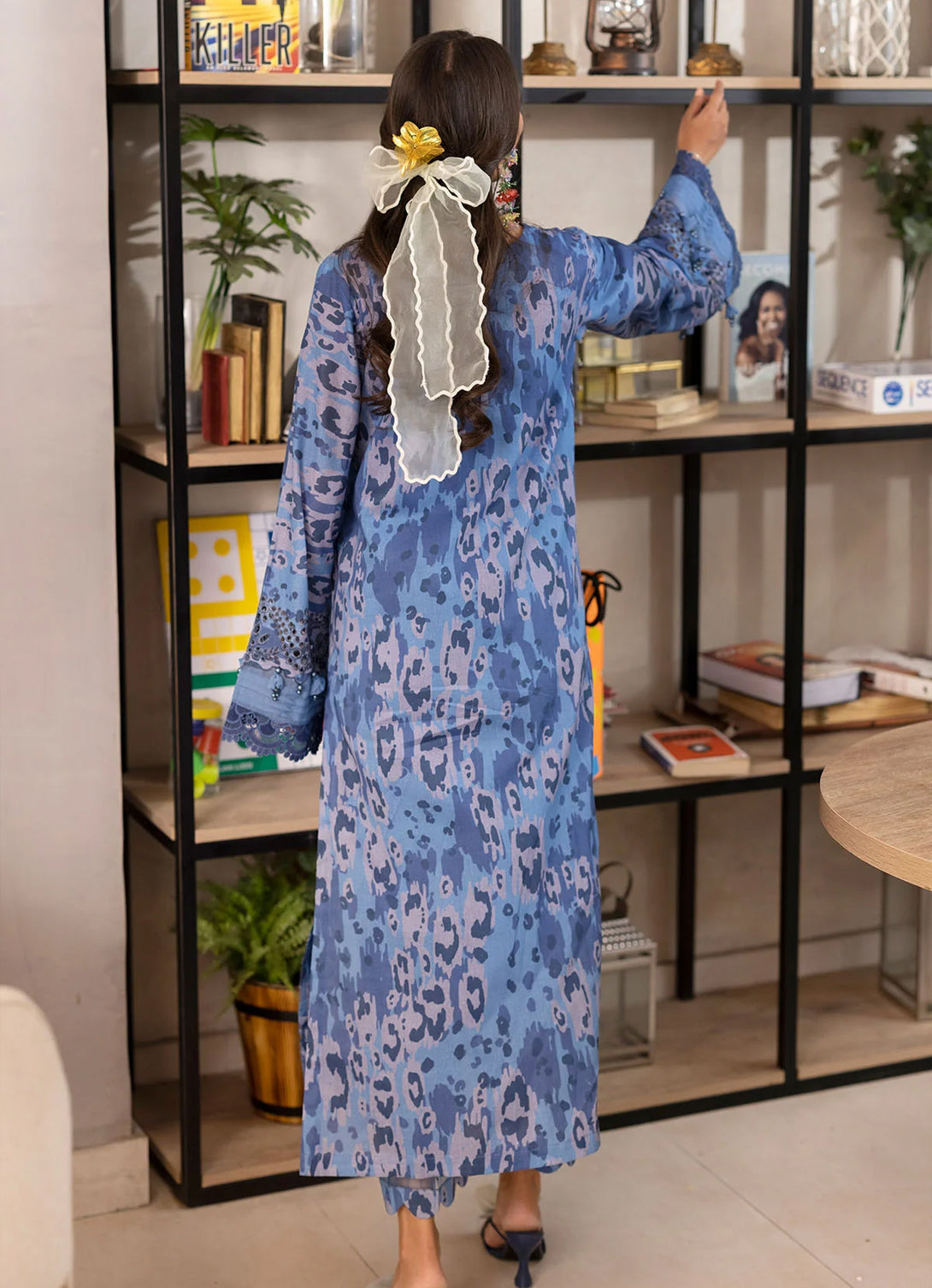 Nureh Ballerina Emb Printed Chikankari Lawn'25 2 Pc - NU2-173