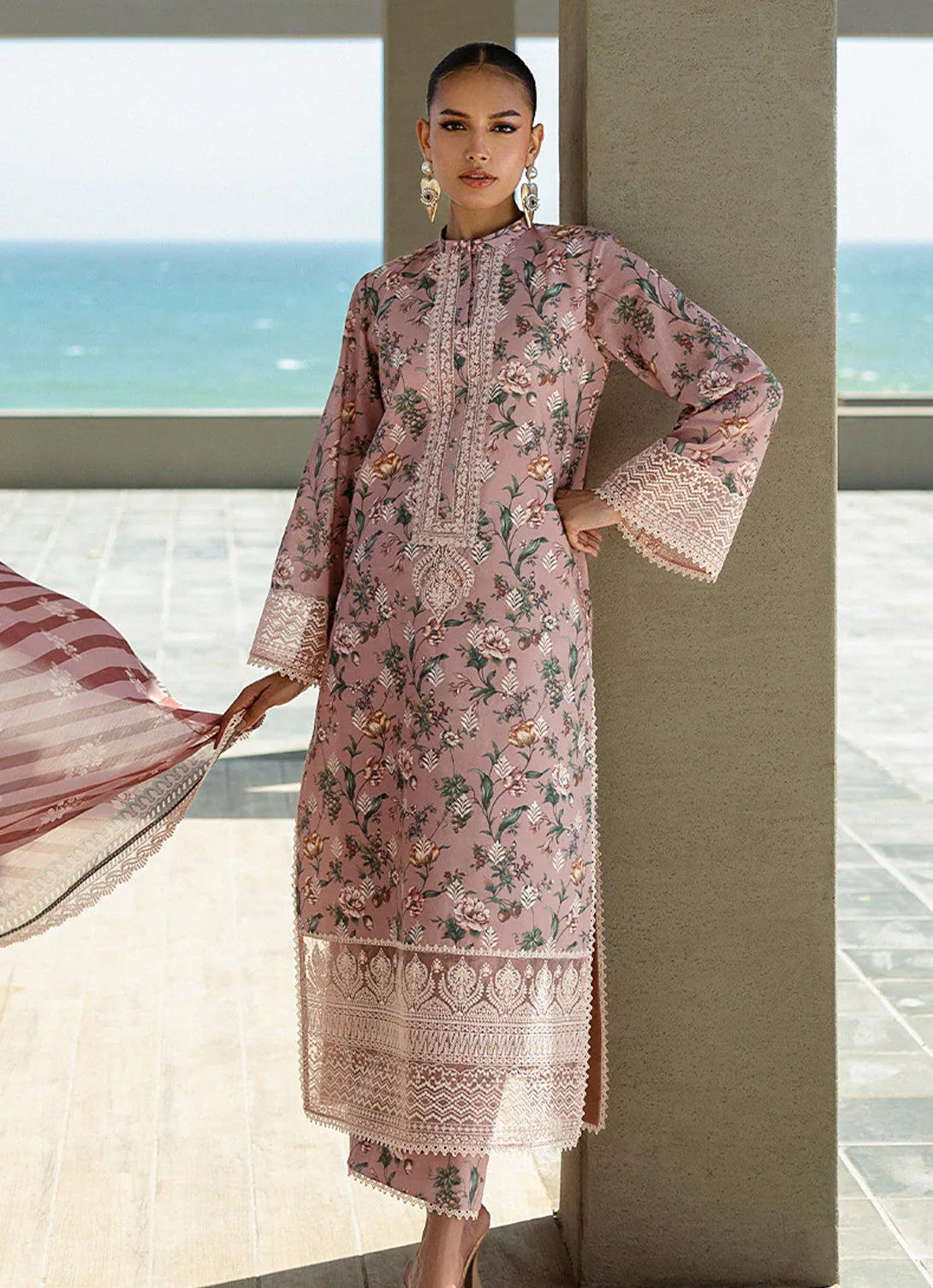 Zainab Chotani Tahra Lawn'25 - Maraya