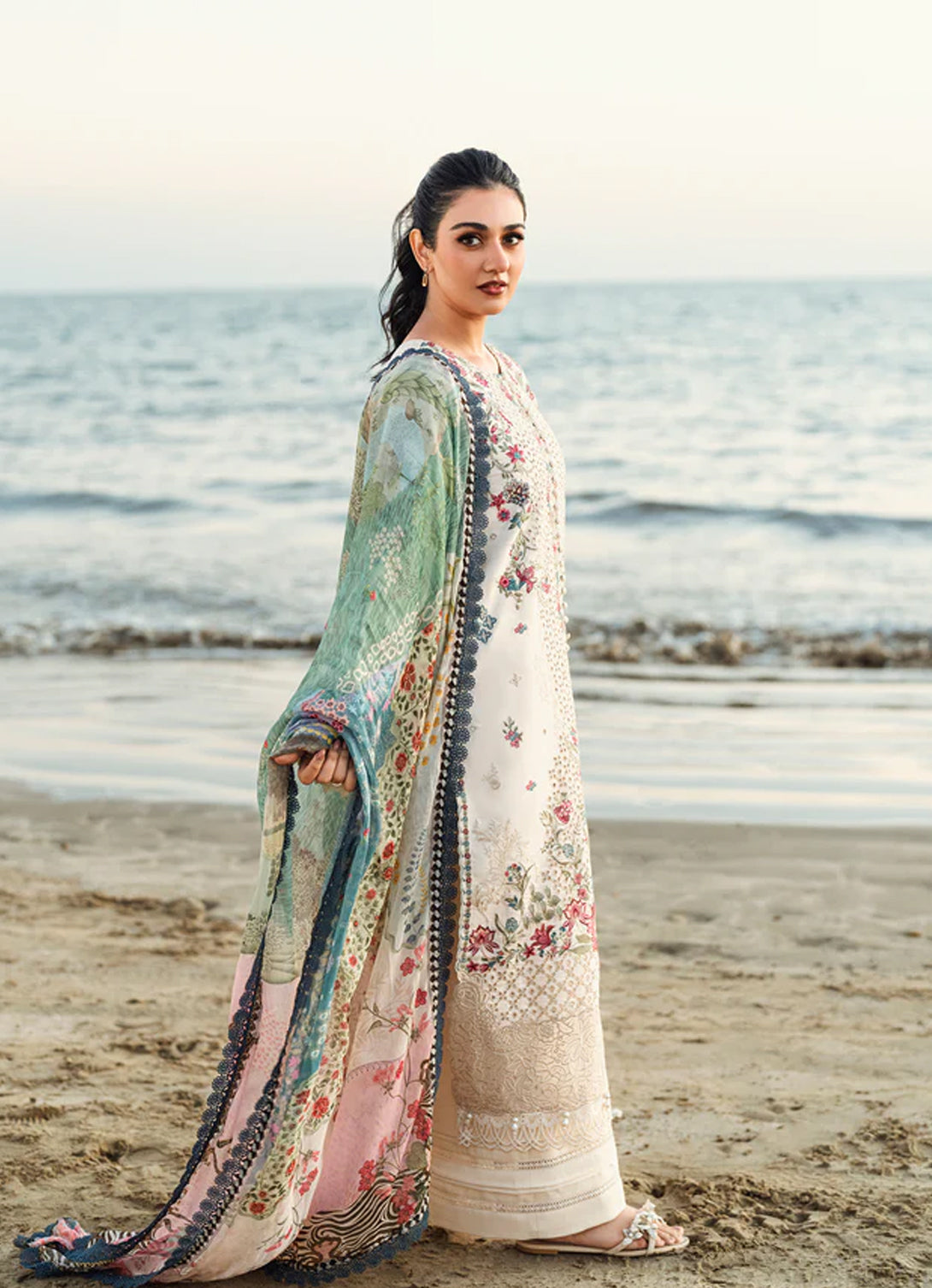Florent - Eid Edit Luxury Lawn'25 - FL-9