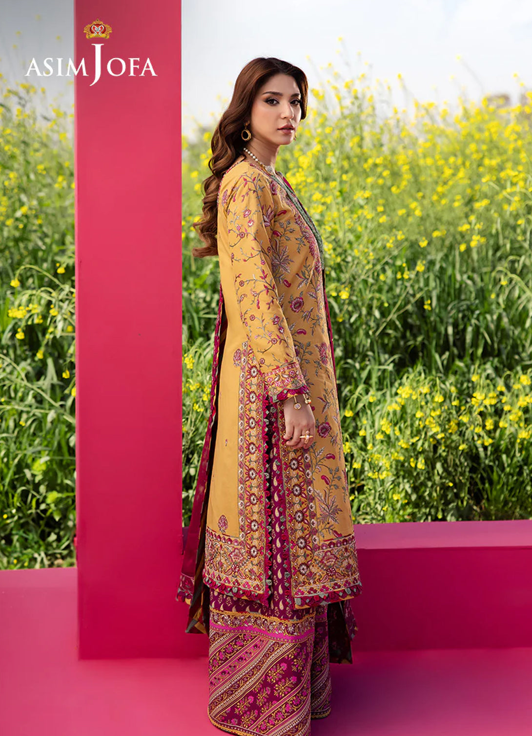 Asim Jofa Luxury Emb Lawn'25 - AJELL-07