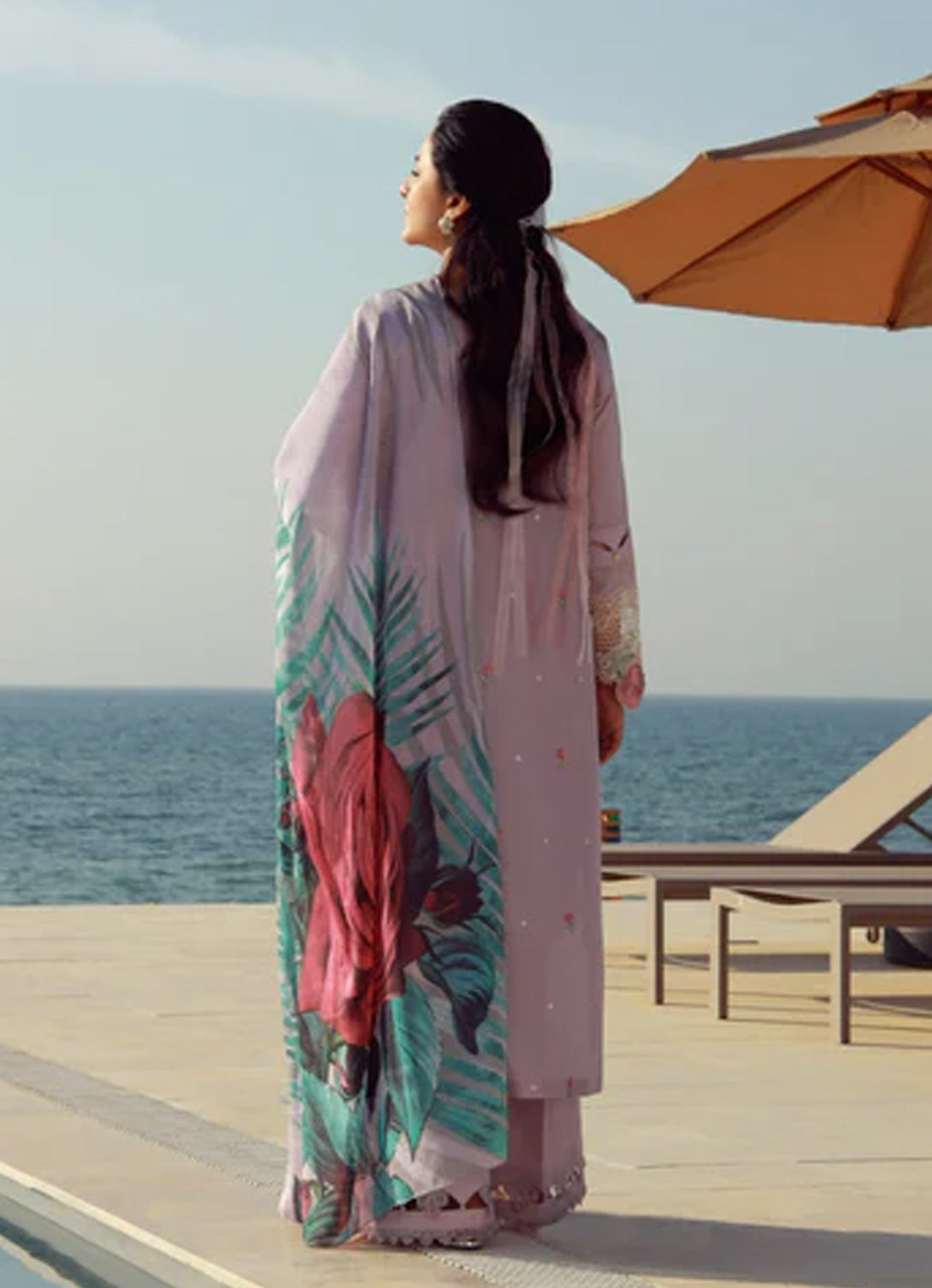 Gulmina Luxury Lawn'25 - Muave Magic