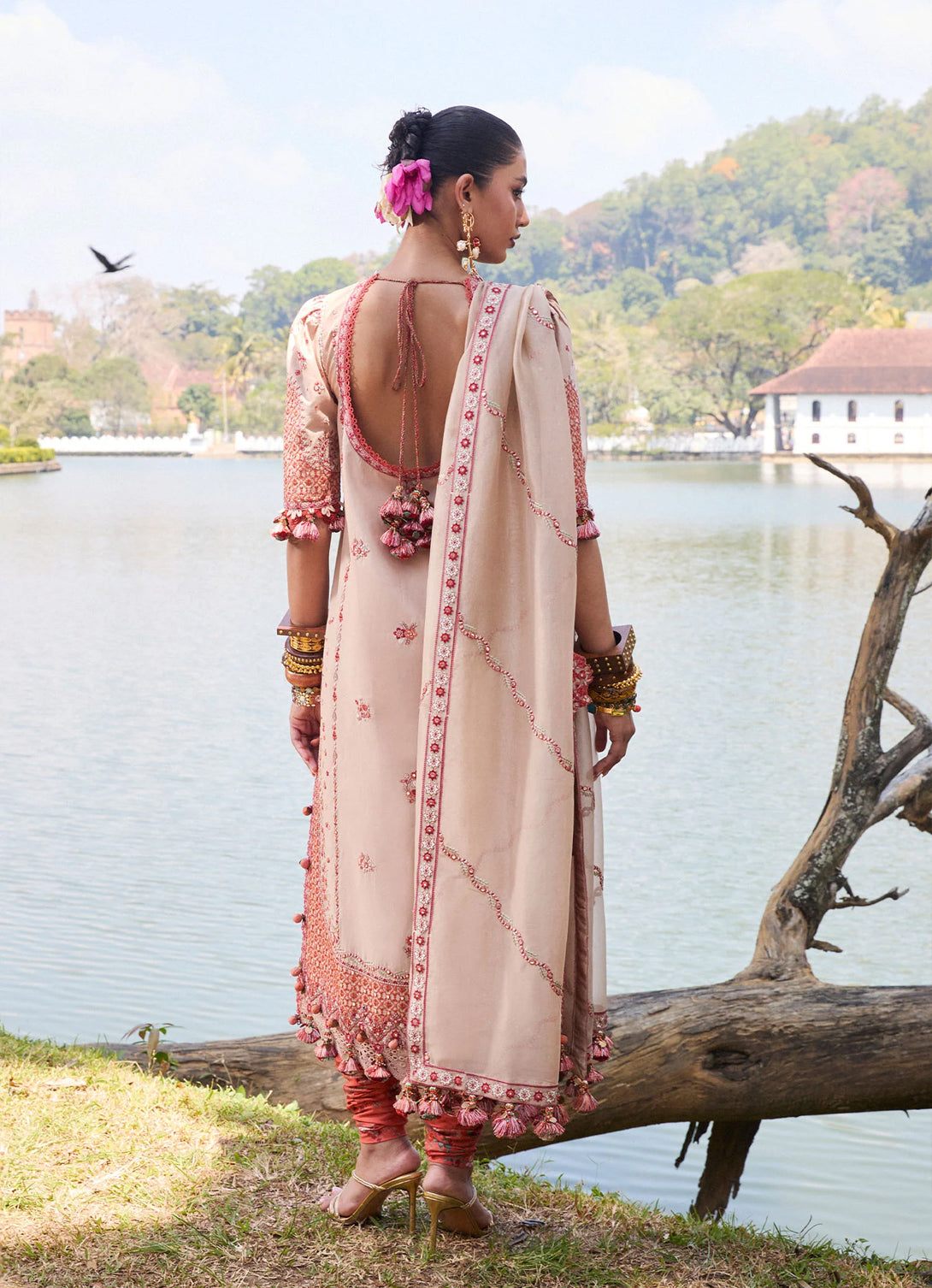 Hussain Rehar Luxury Lawn'25 - Mari