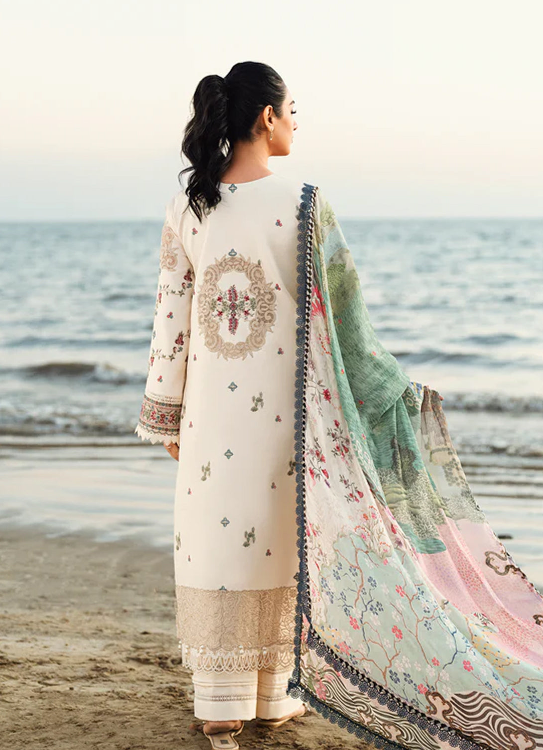Florent - Eid Edit Luxury Lawn'25 - FL-9