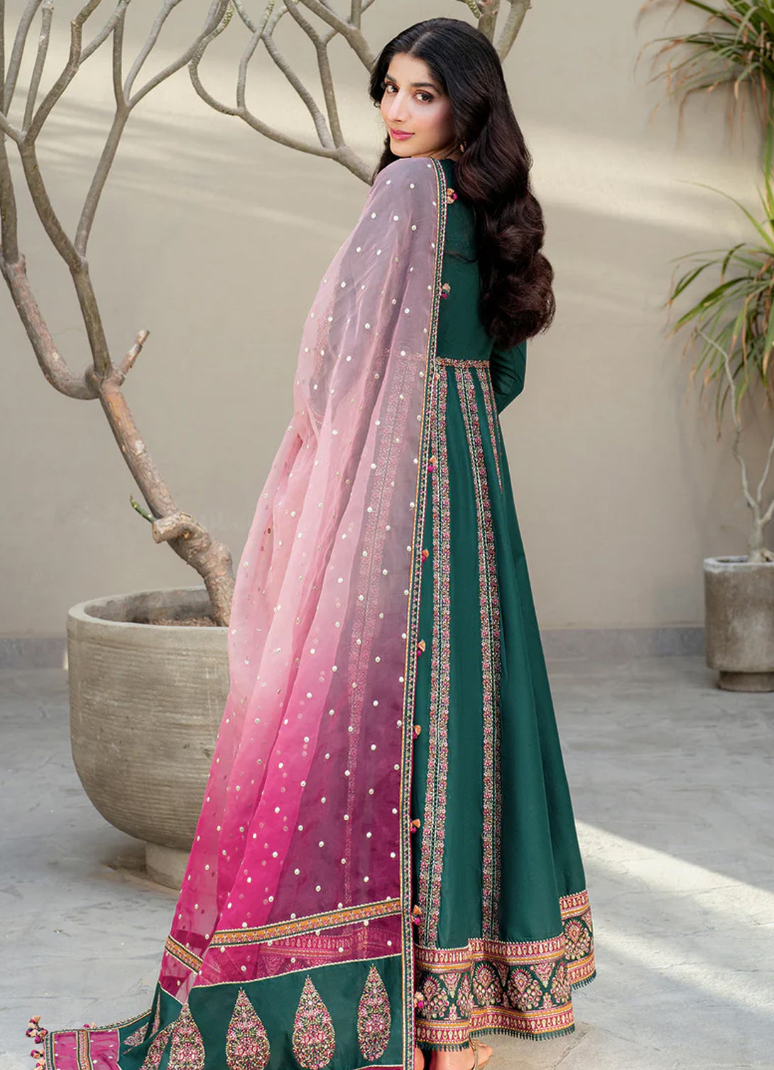 Jazmin Shahkaar Luxury Eid Lawn'25 - D1