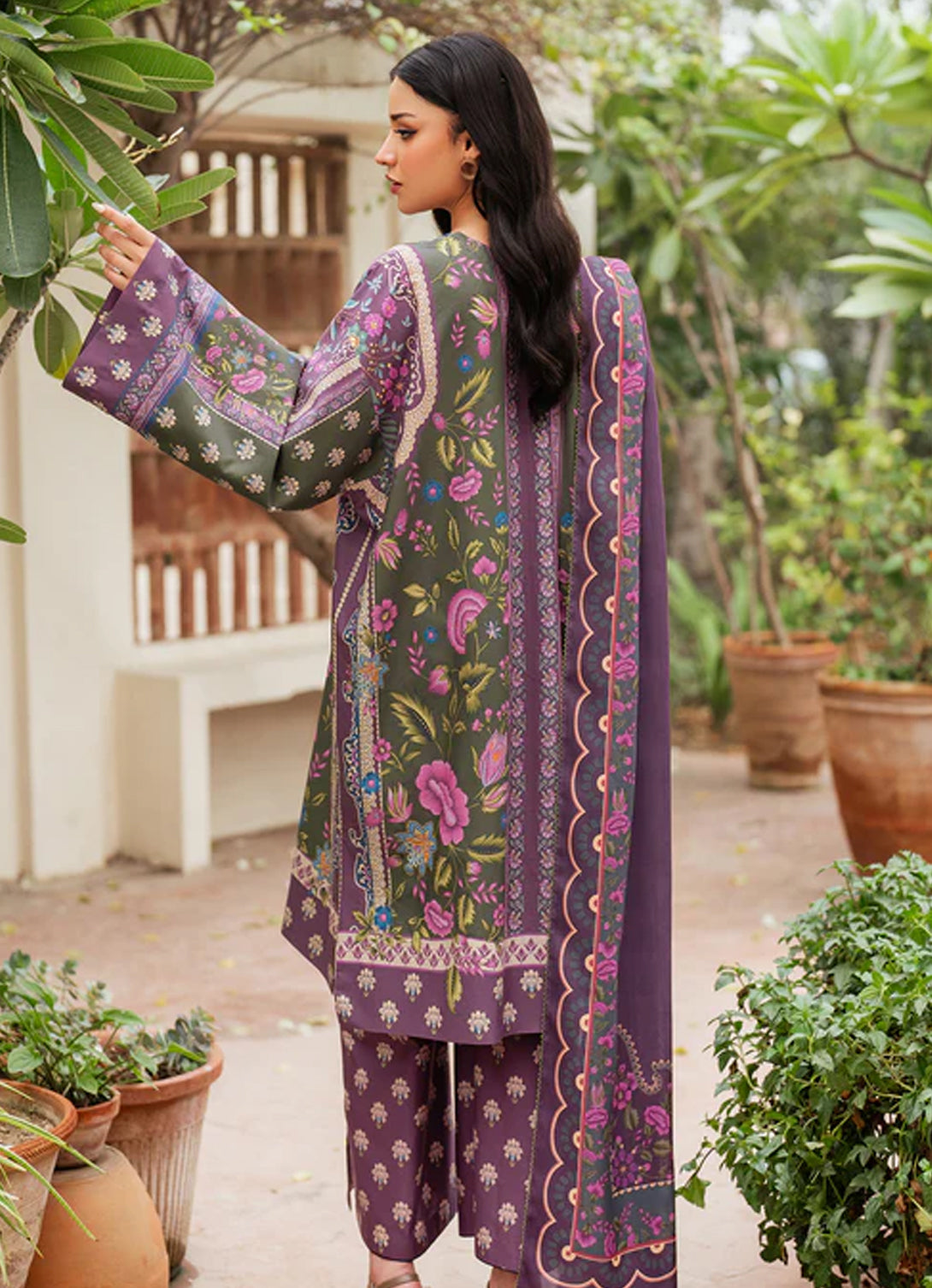 Jazmin - Winter Edit'24 - DIGITAL PRINTED PREMIUM VISCOSE UW-0120