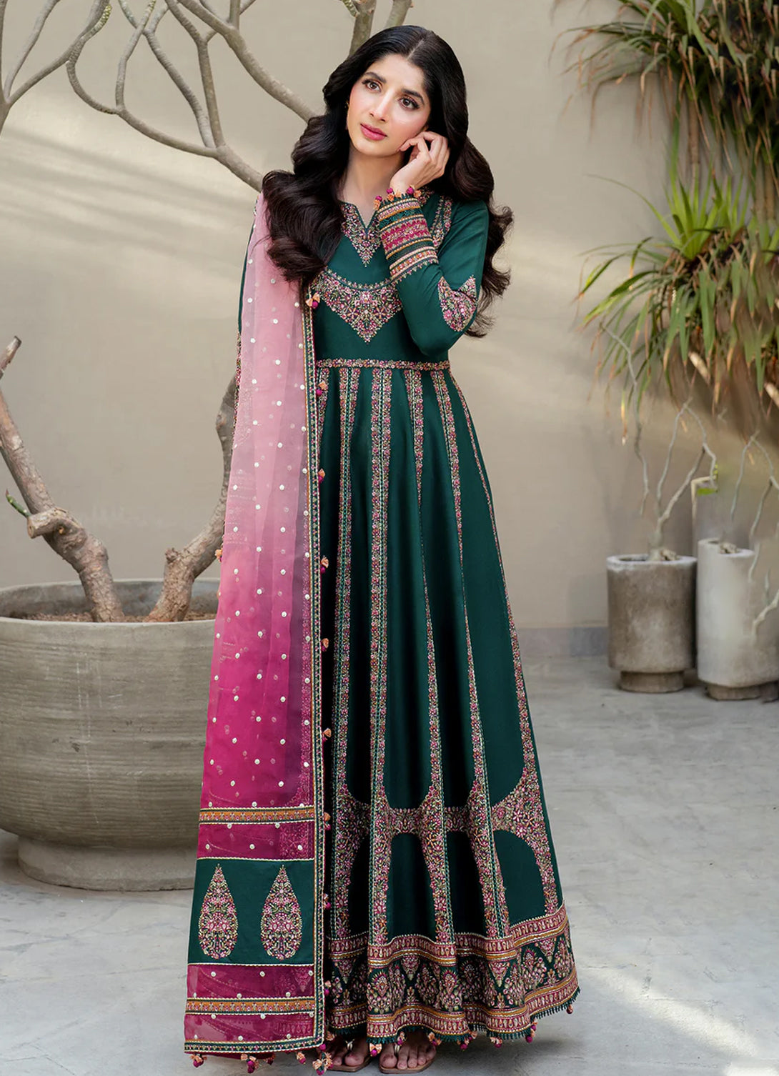 Jazmin Shahkaar Luxury Eid Lawn'25 - D1