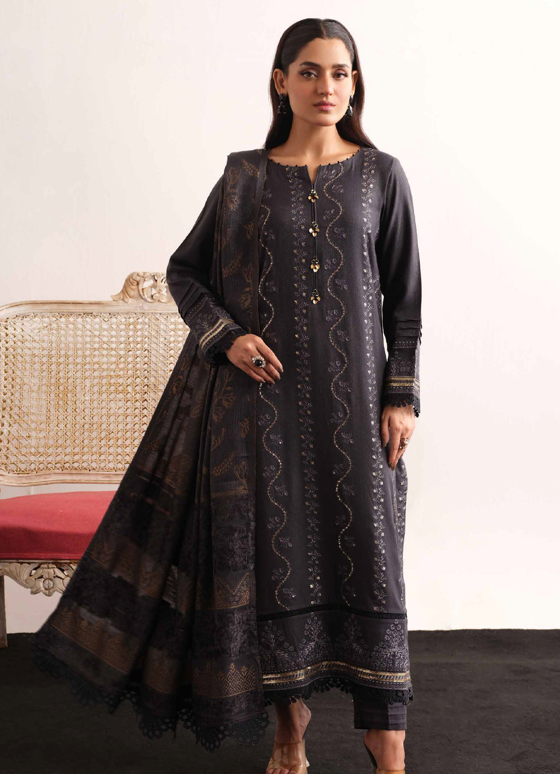 Tehzeeb By Riaz Arts - Winter Collection - TL-319