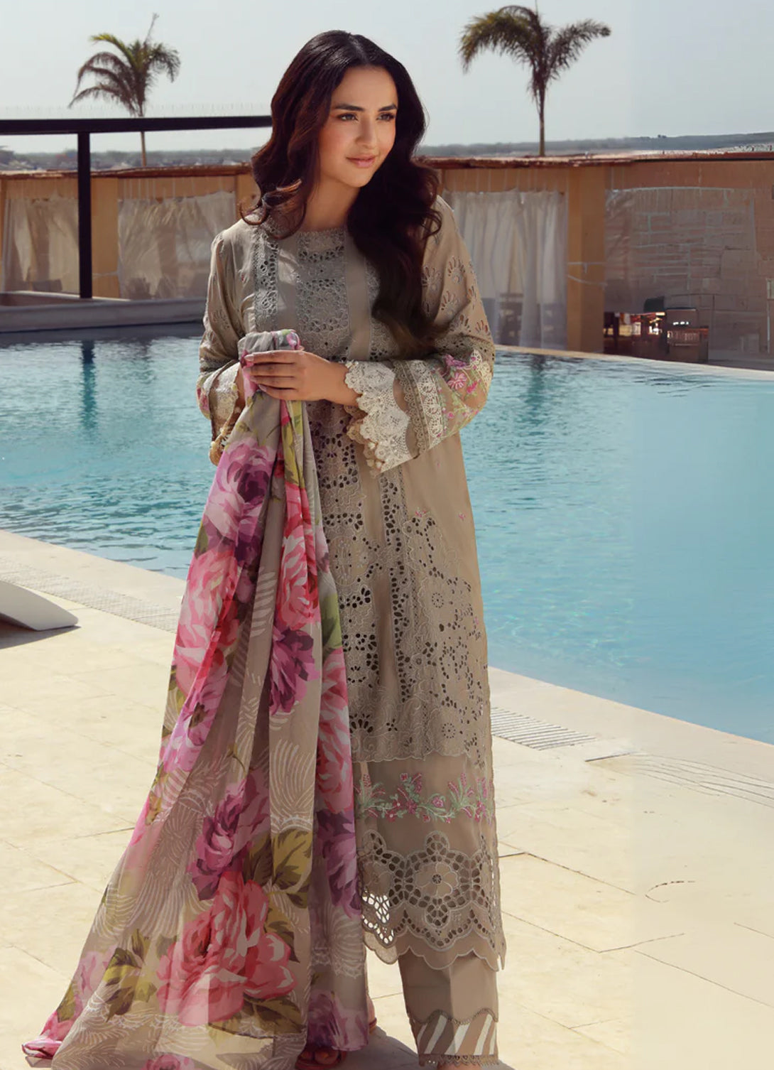 Gulmina Luxury Lawn'25 - Mahay
