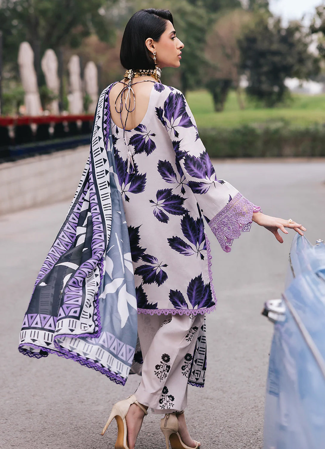 Mahnur Broadway Luxury Lawn '25 - Lilac