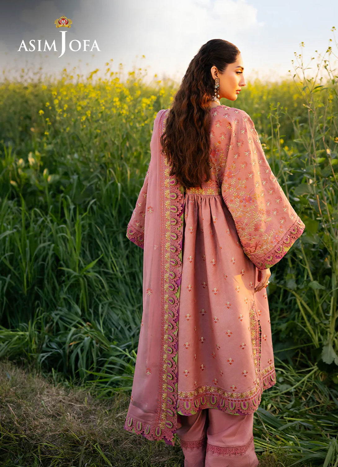 Asim Jofa Luxury Emb Lawn'25 - AJELL-16