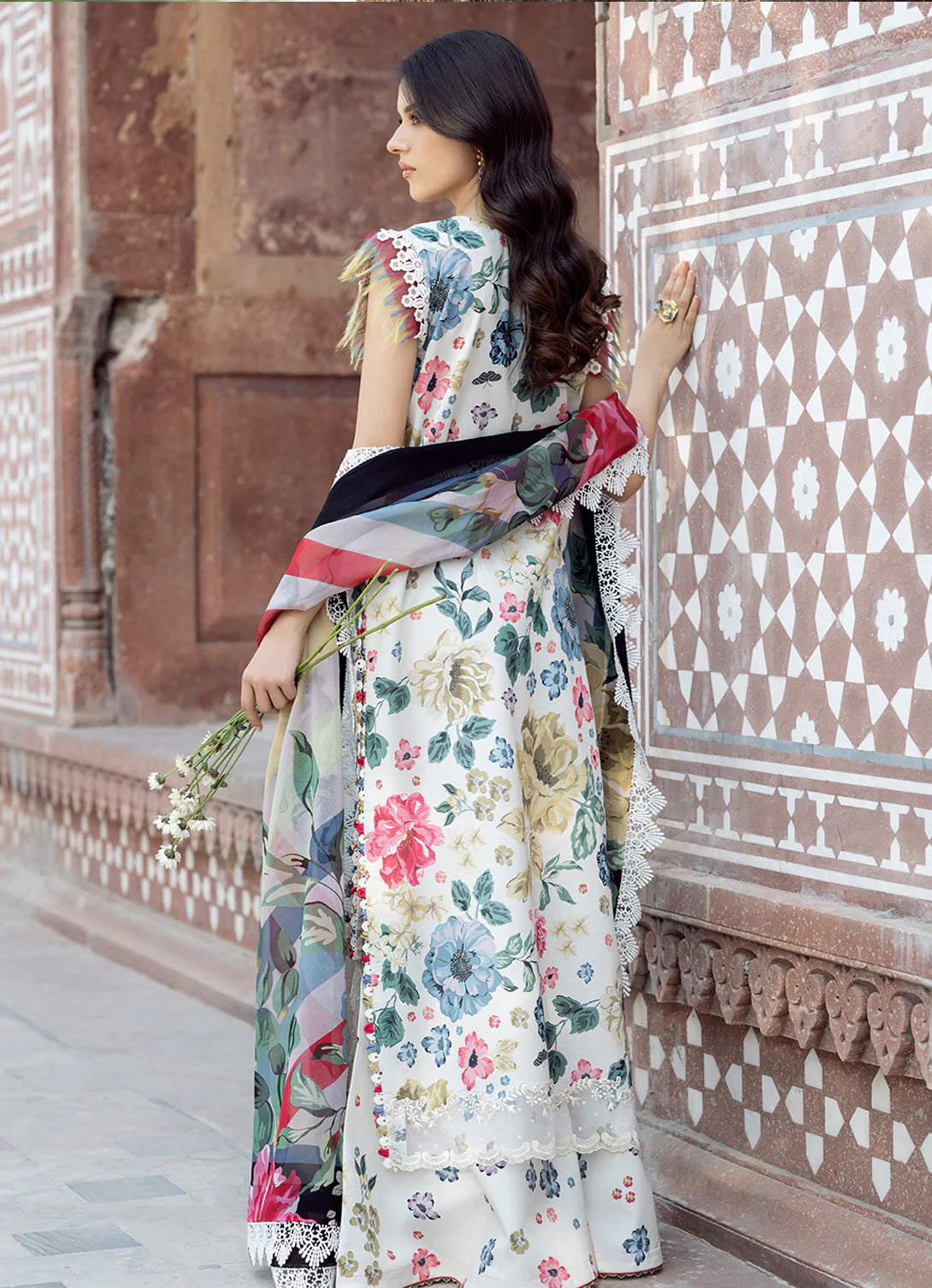Bin Ilyas Naqsh Naaz Luxury Lawn '25 - 2081 - A