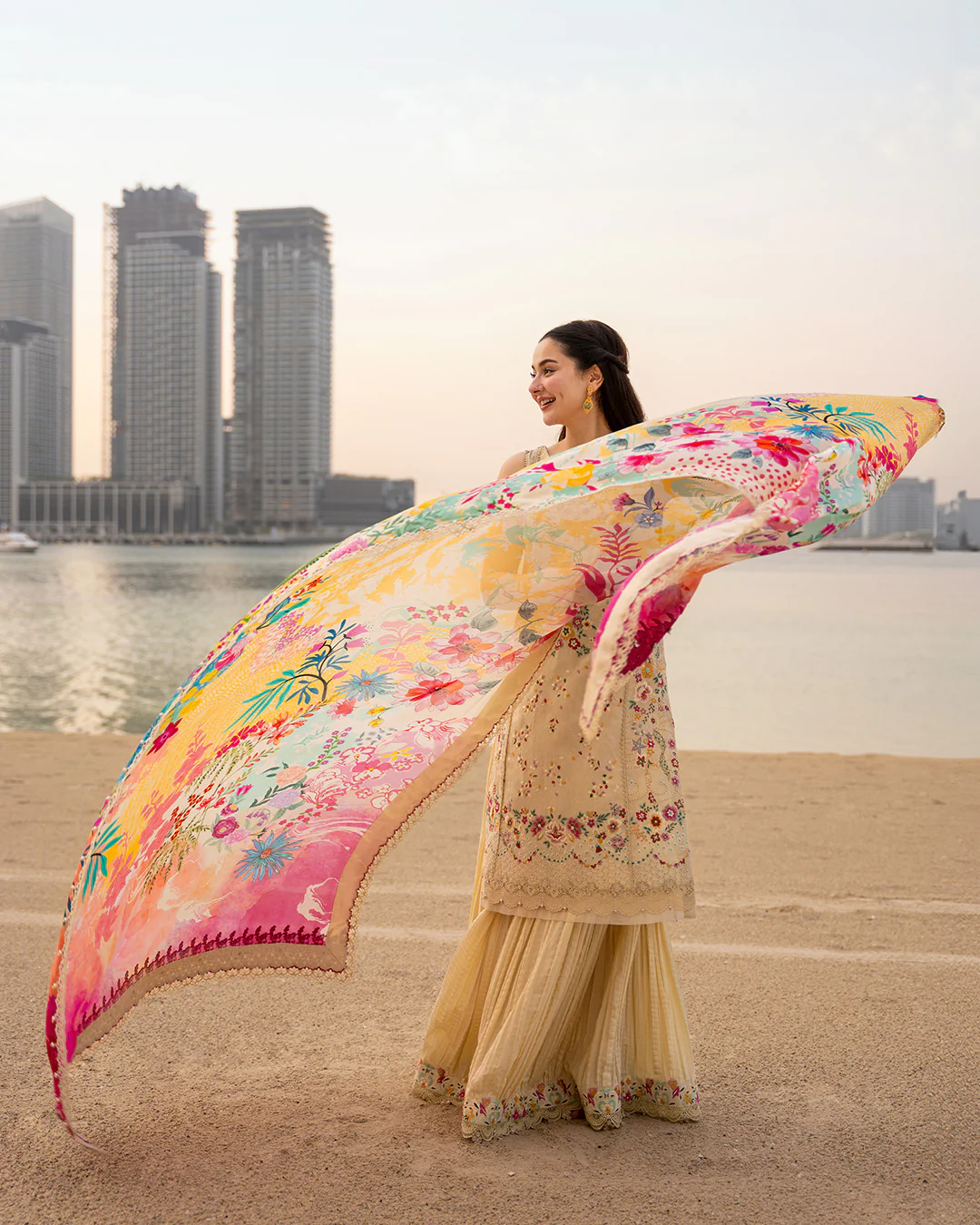 Faiza Saqlain Aya Luxury Lawn’26-Merjem