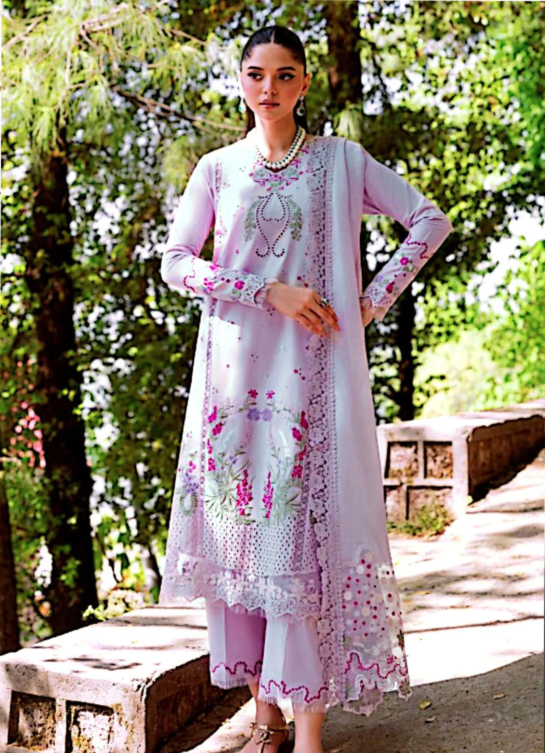 Saira Shakira Bloom Eid Lawn'25 - SSEL#7A - FAYE