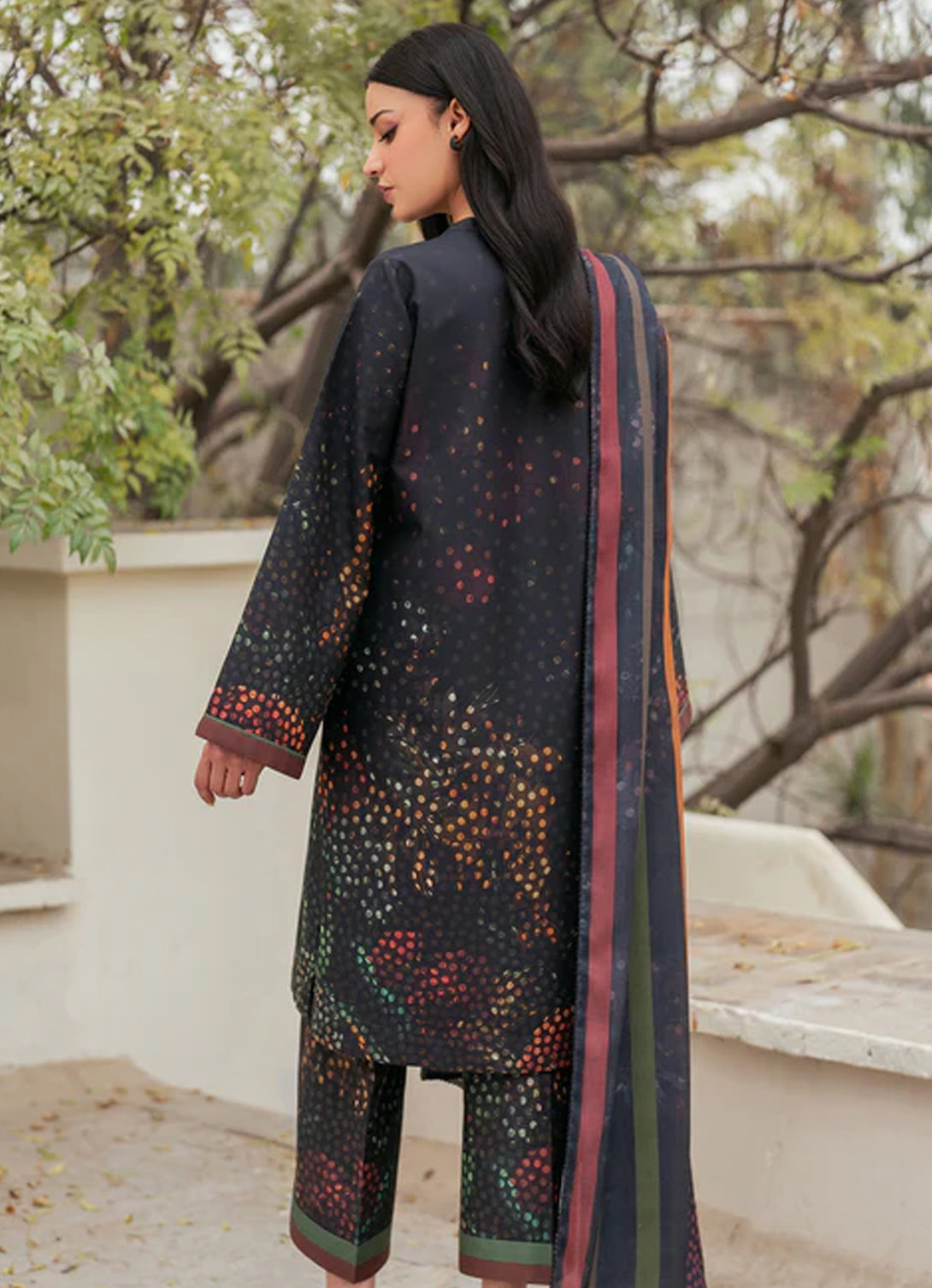 Jazmin - Winter Edit'24 - DIGITAL PRINTED PREMIUM VISCOSE UW-0123