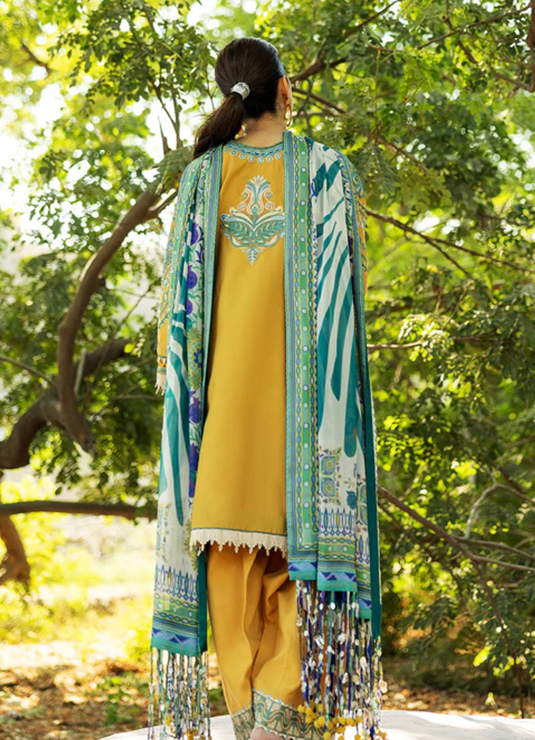 Sadaf Fawad Khan Luxury Lawn '25 Vol 1 - LIANA - B