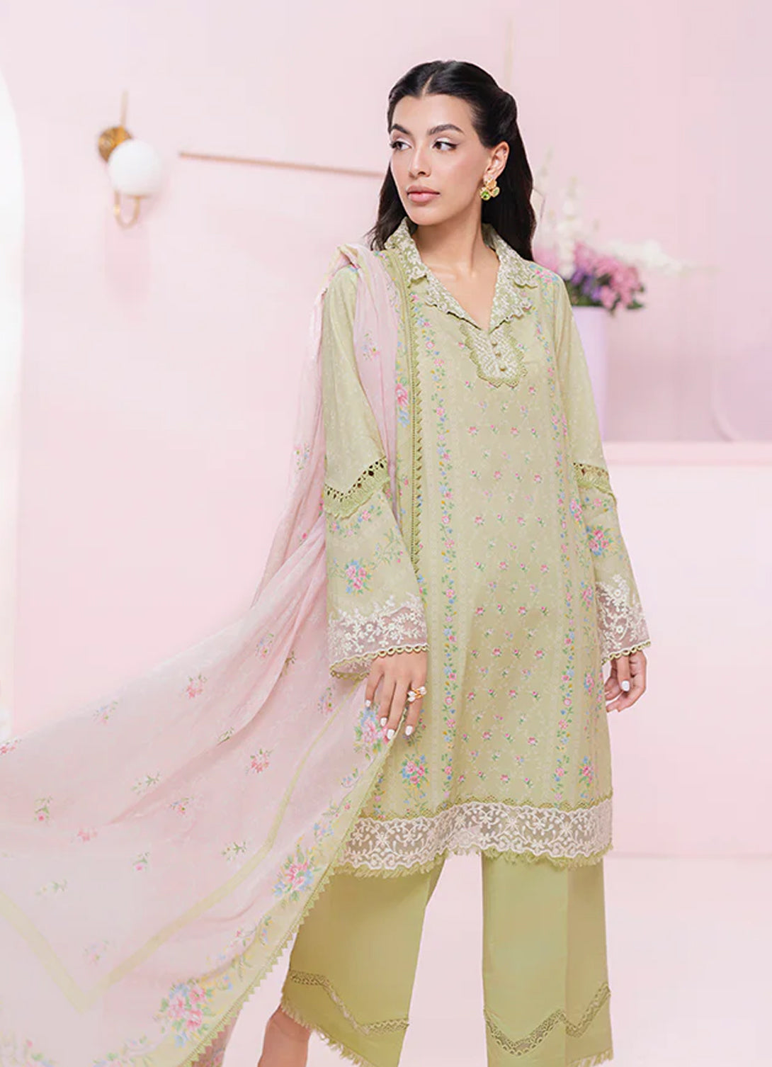 Qalamkar Q Prints Lawn'25 - EM-07 (A) XENA