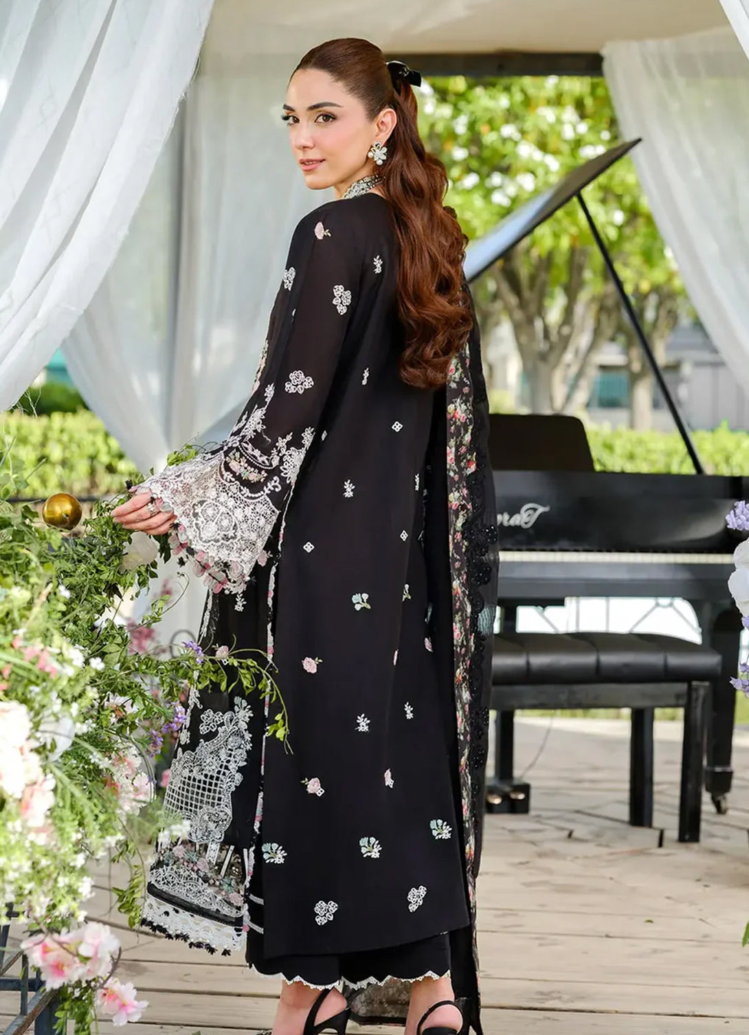 Elaf Luxury Lawn'25 Vol-2 ELH-6A SERENA