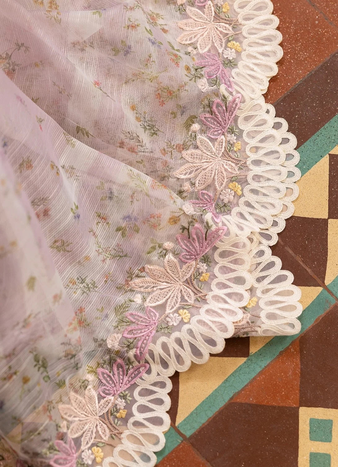 Saira Shakira Bloom Eid Lawn'25 - SSEL#8A - SWEET OPEL