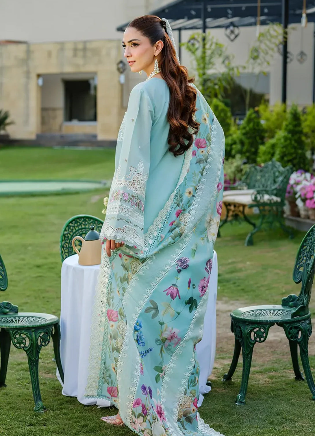 Elaf Luxury Lawn'25 Vol-2 ELH-2B ZOYA