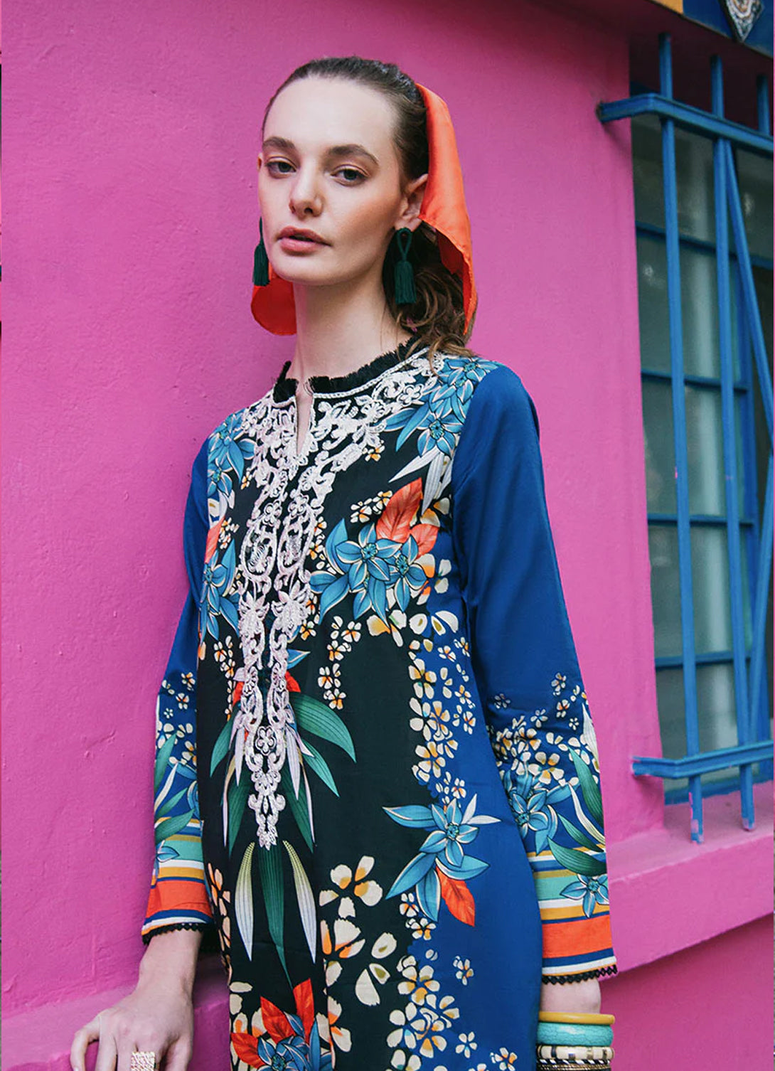 Mushq La Dolce Hemline Prints'25 Vol 2 - Life of Irises