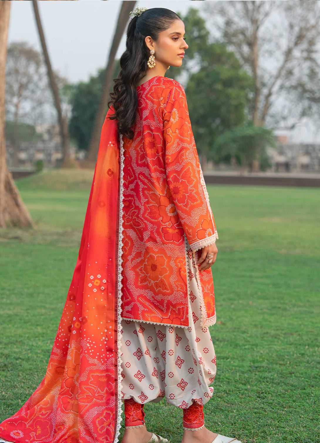 Bin Ilyas Naqsh Naaz Luxury Lawn '25 - 2084 - A