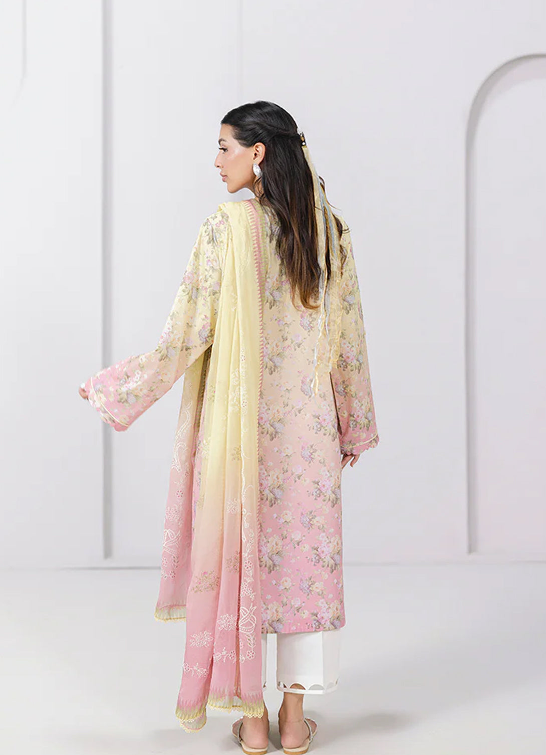 Qalamkar Q Prints Lawn'25 - EM-08 (A) SIERRA