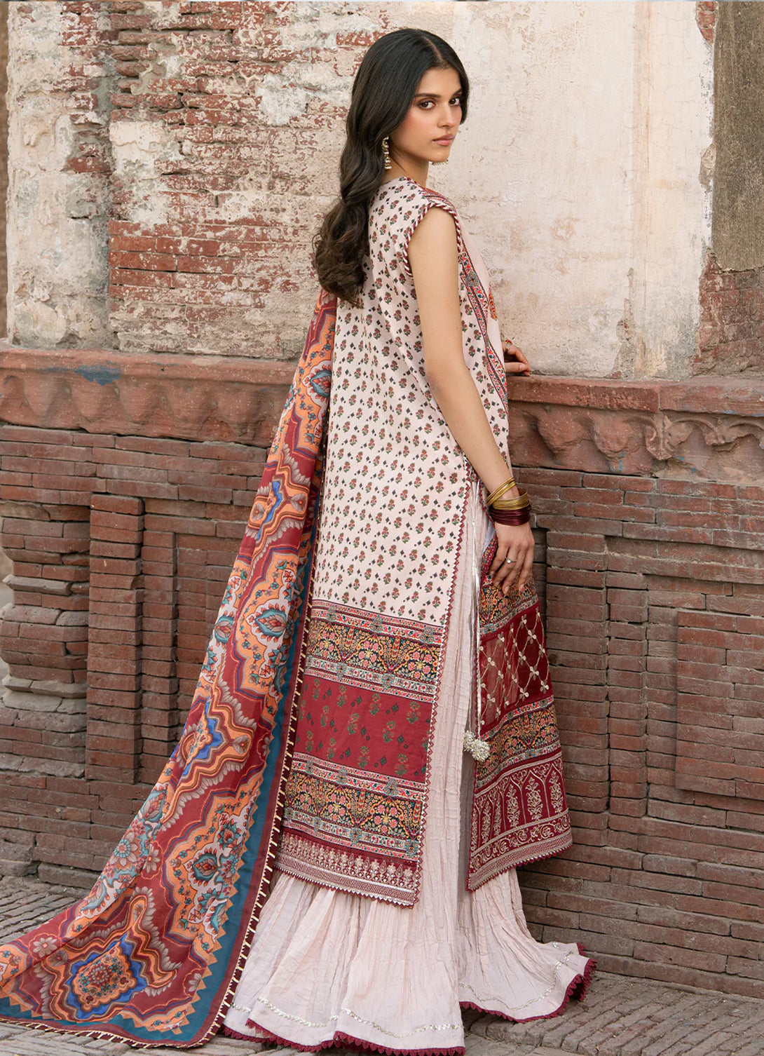 Bin Ilyas Naqsh Naaz Luxury Lawn '25 - 2083 - A