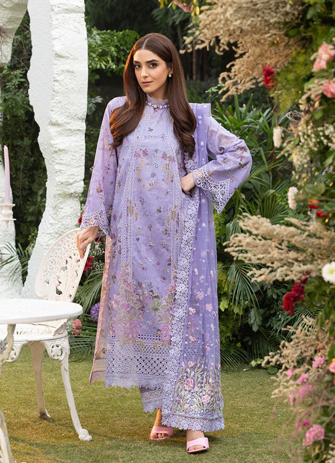 Sobia Nazir Luxury Lawn'25 - 15A