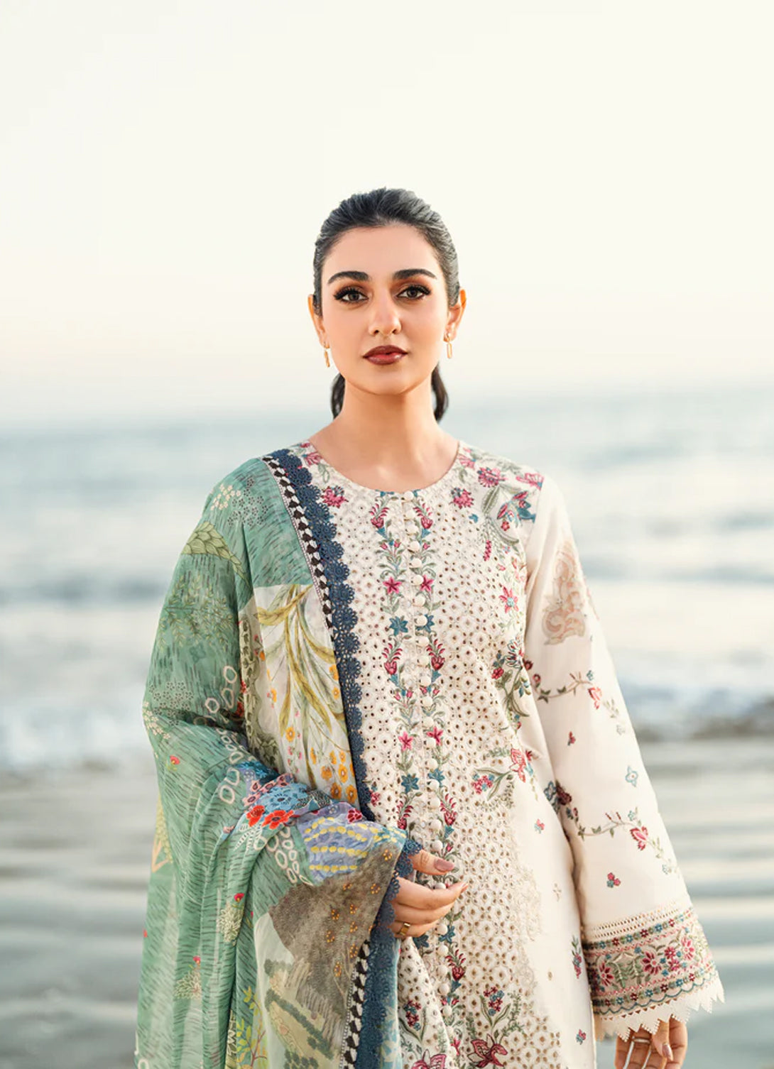 Florent - Eid Edit Luxury Lawn'25 - FL-9