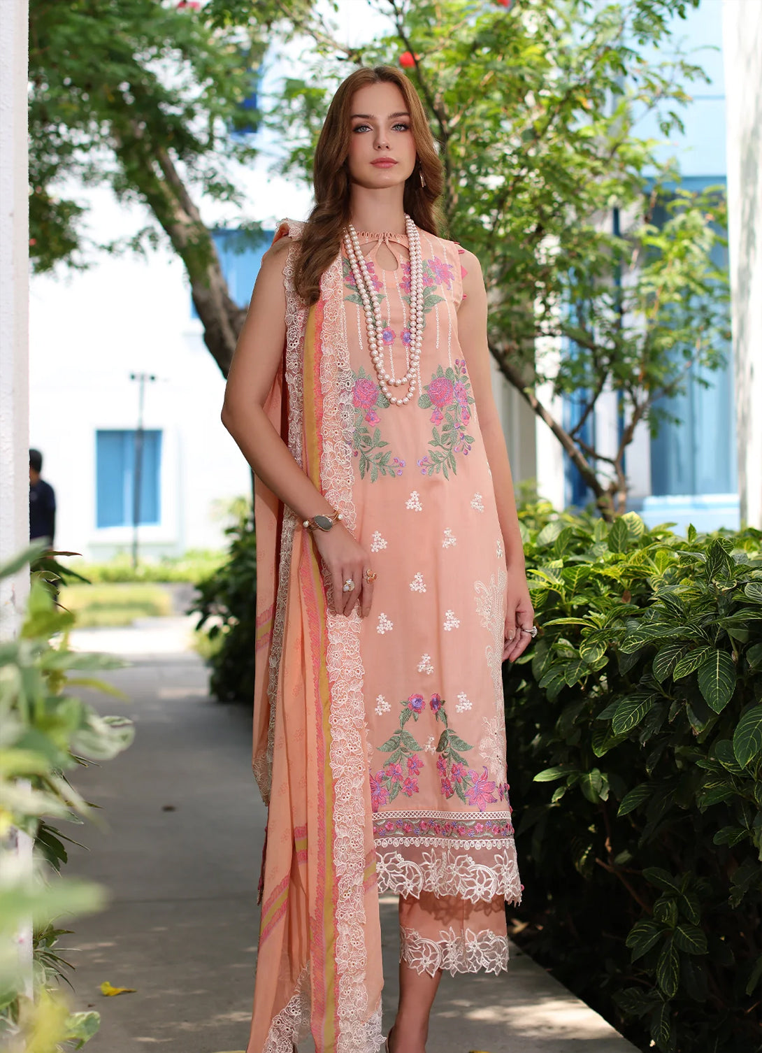 Charizma Reem Embroidered Lawn - CRS4-21