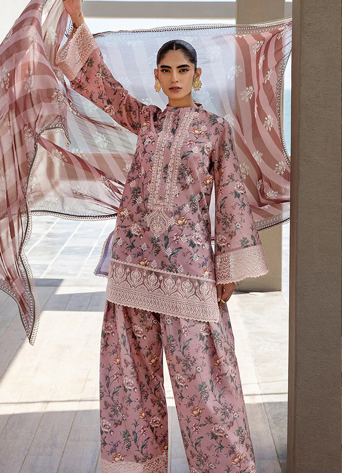 Zainab Chotani Tahra Lawn'25 - Maraya