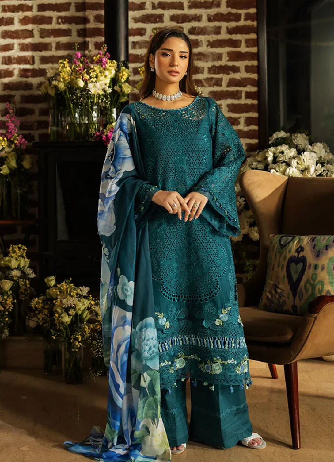 Kahf Premium Luxury Lawn'25 - KLR-06 Whimsy