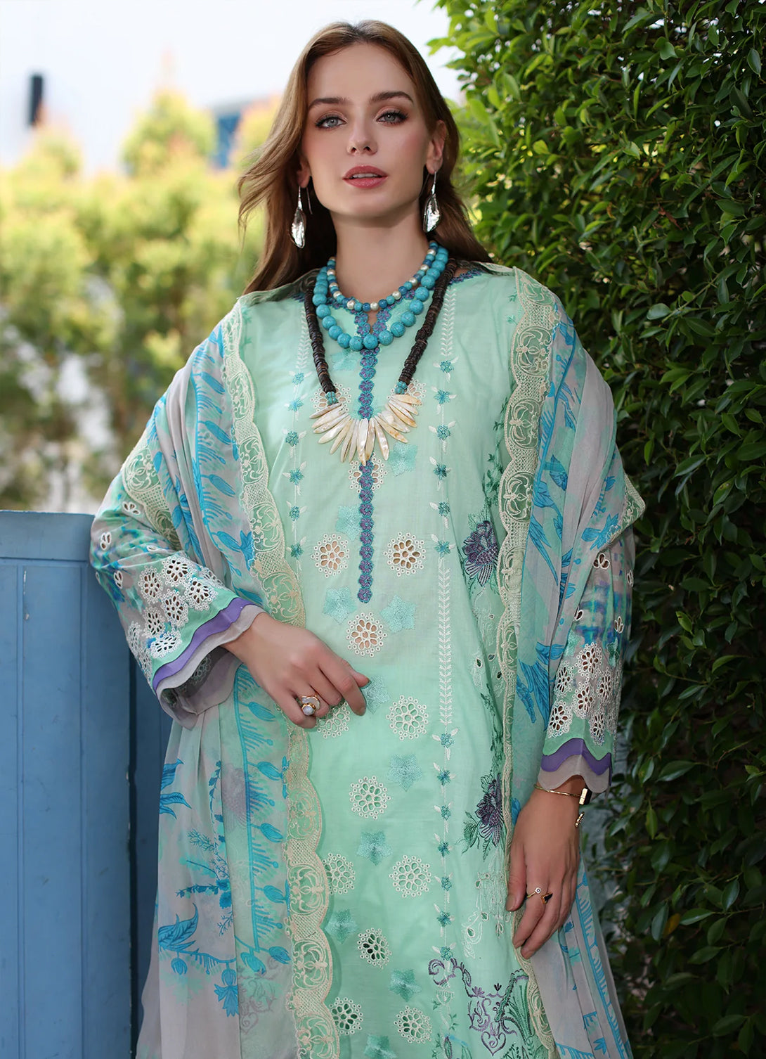 Charizma Reem Embroidered Lawn - CRS4-22