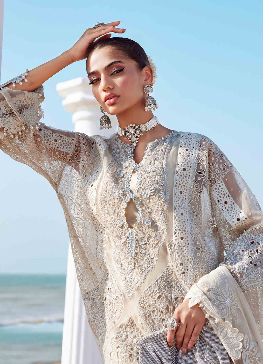 Maria B Luxury Lawn Eid'25 - 09