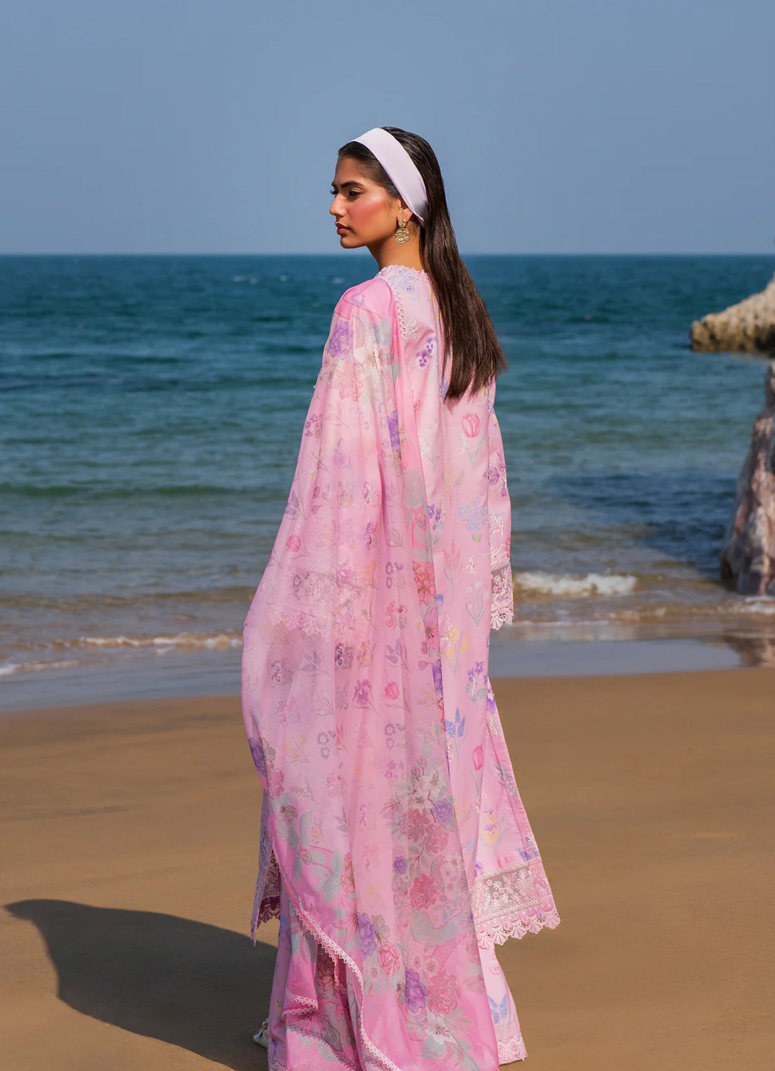 Afrozeh Endless Summer Lawn'25 - Gilded