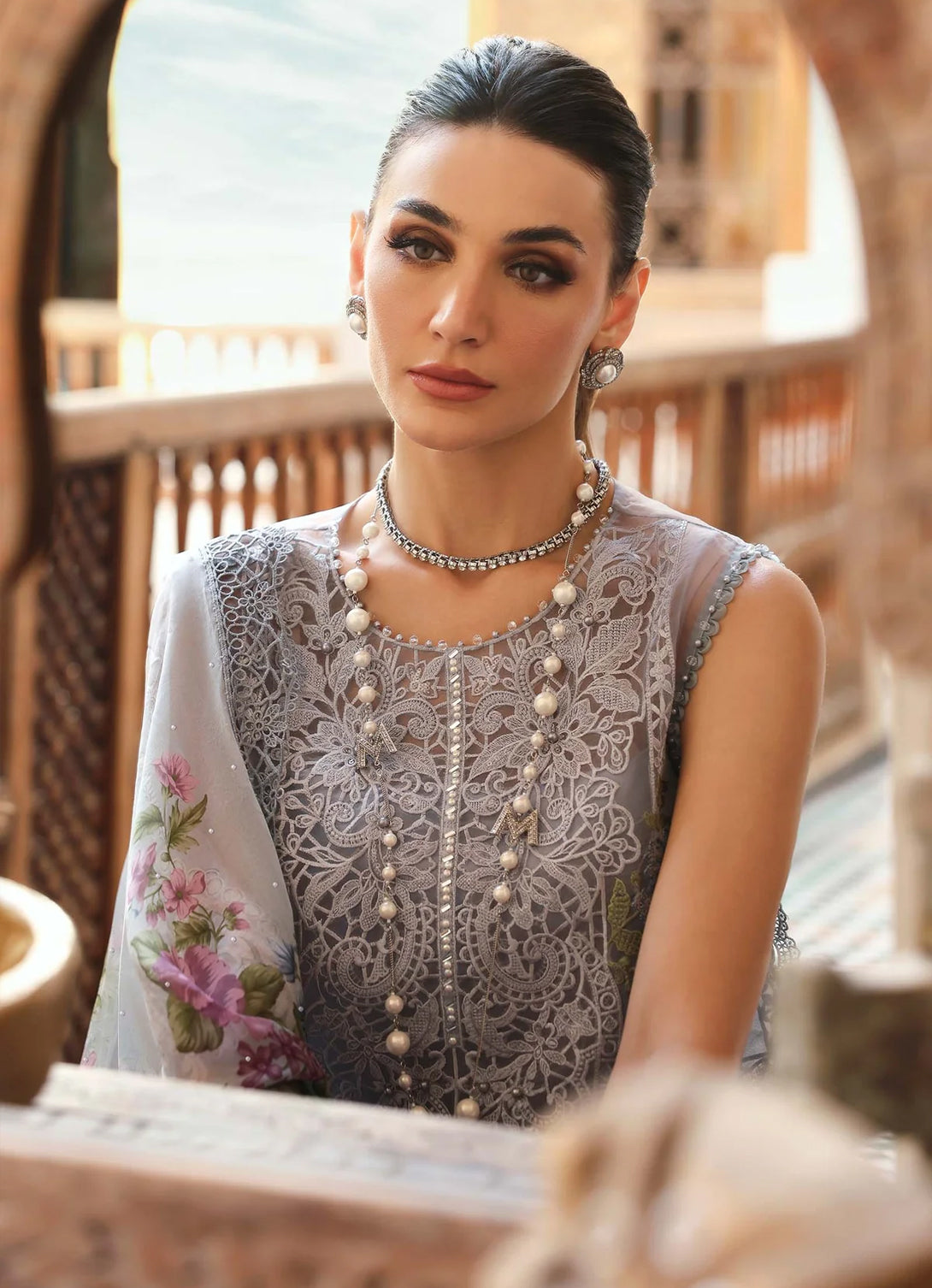 Maria.B. Luxury Lawn'25 - D-2509-B