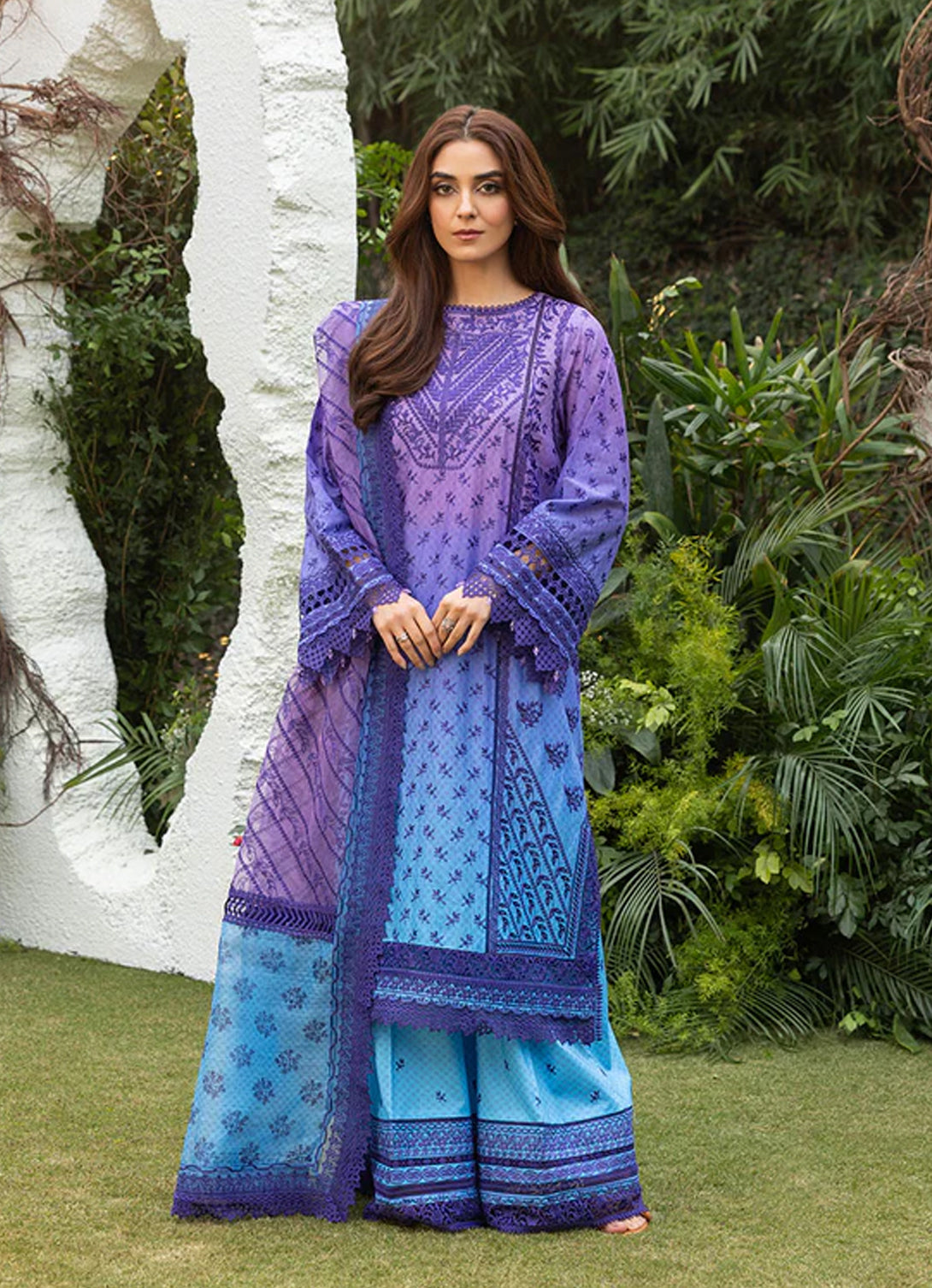 Sobia Nazir Luxury Lawn'25 - 12B