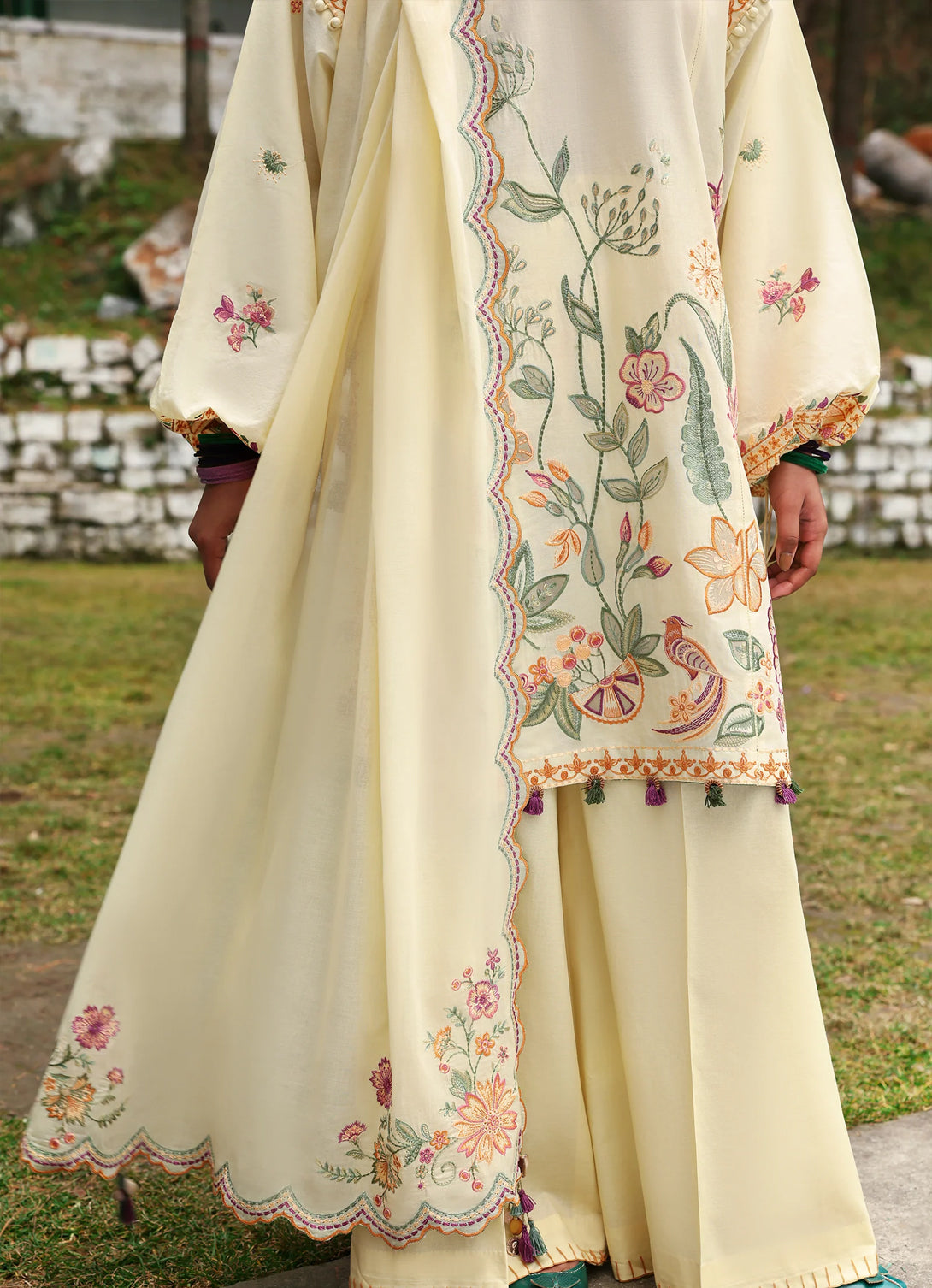 Zaha Summer Lawn'25 - ZANIA (ZL25-13 A)