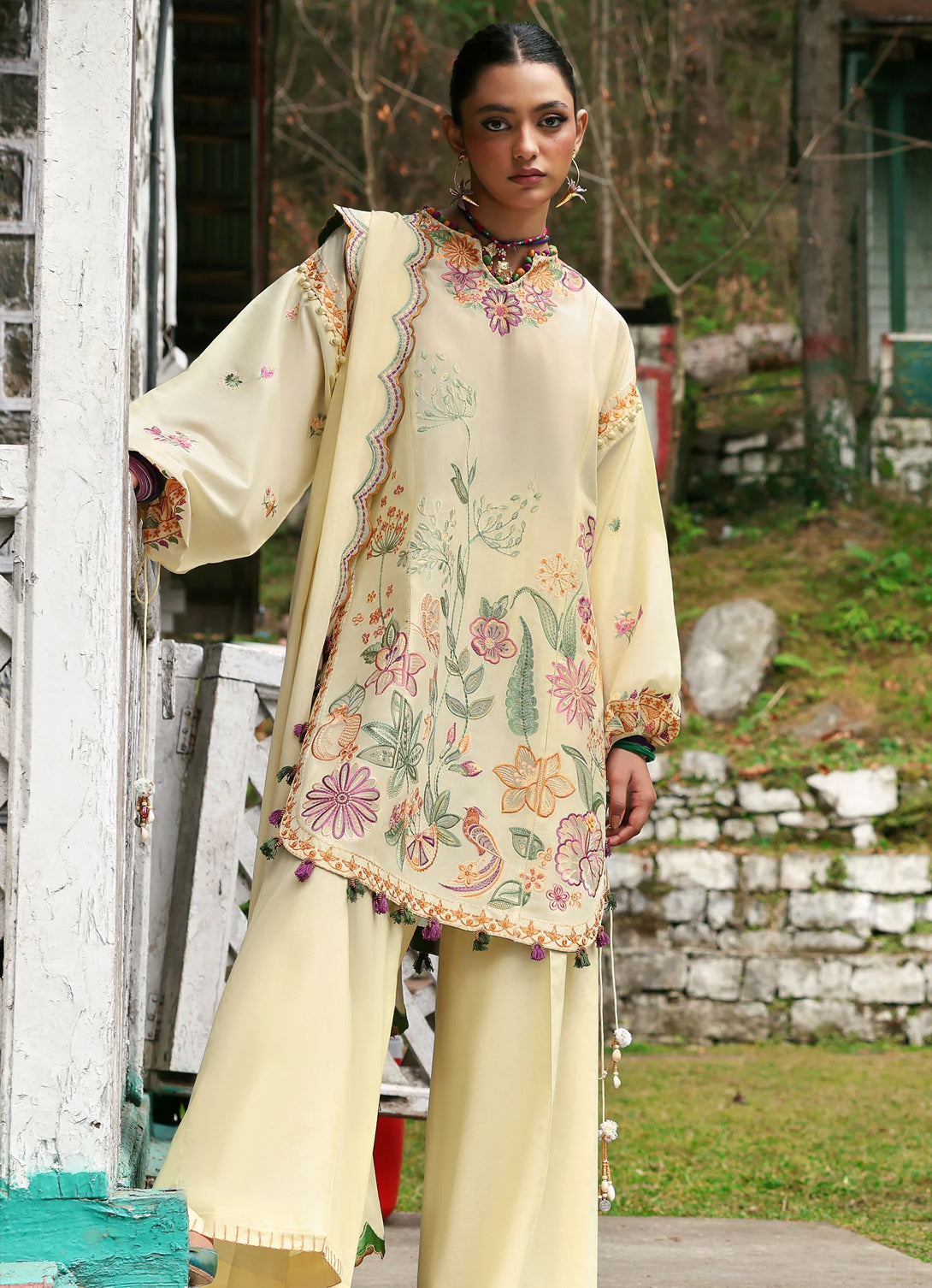 Zaha Summer Lawn'25 - ZANIA (ZL25-13 A)