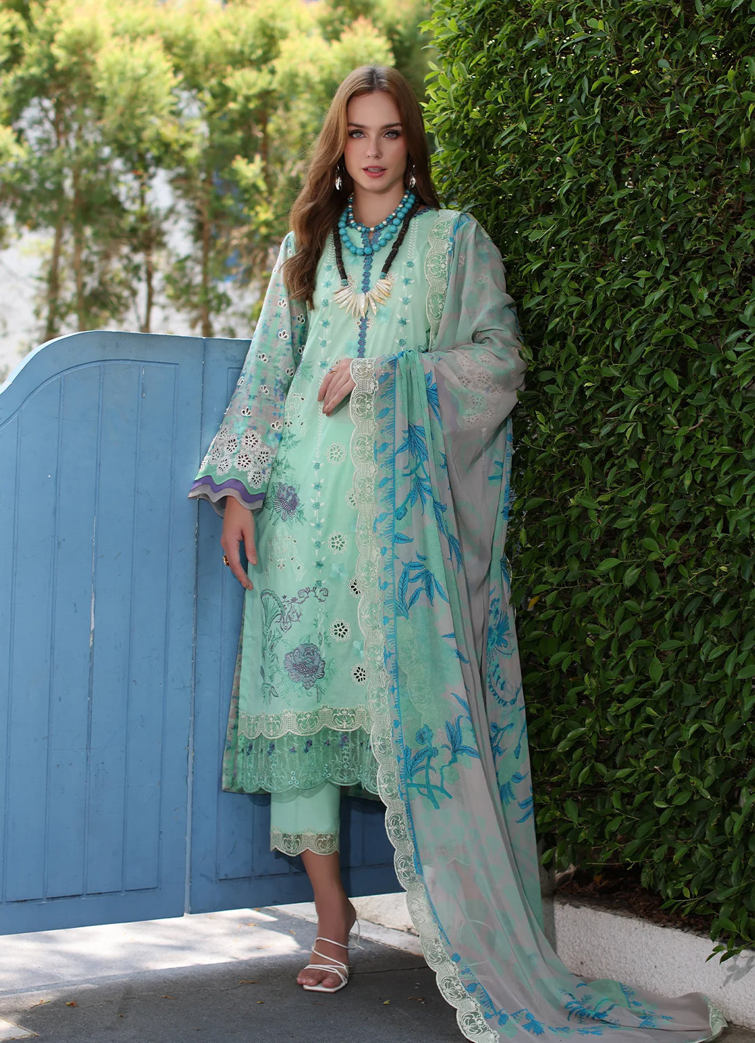 Charizma Reem Embroidered Lawn - CRS4-22