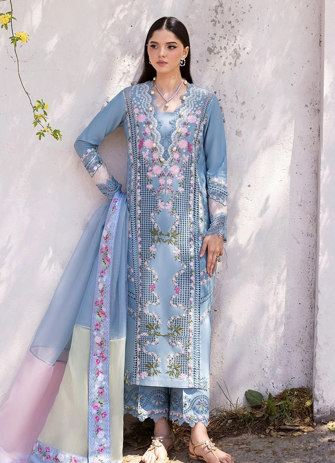 Saira Shakira Bloom Eid Lawn'25 - SSEL#1B - ZERENE