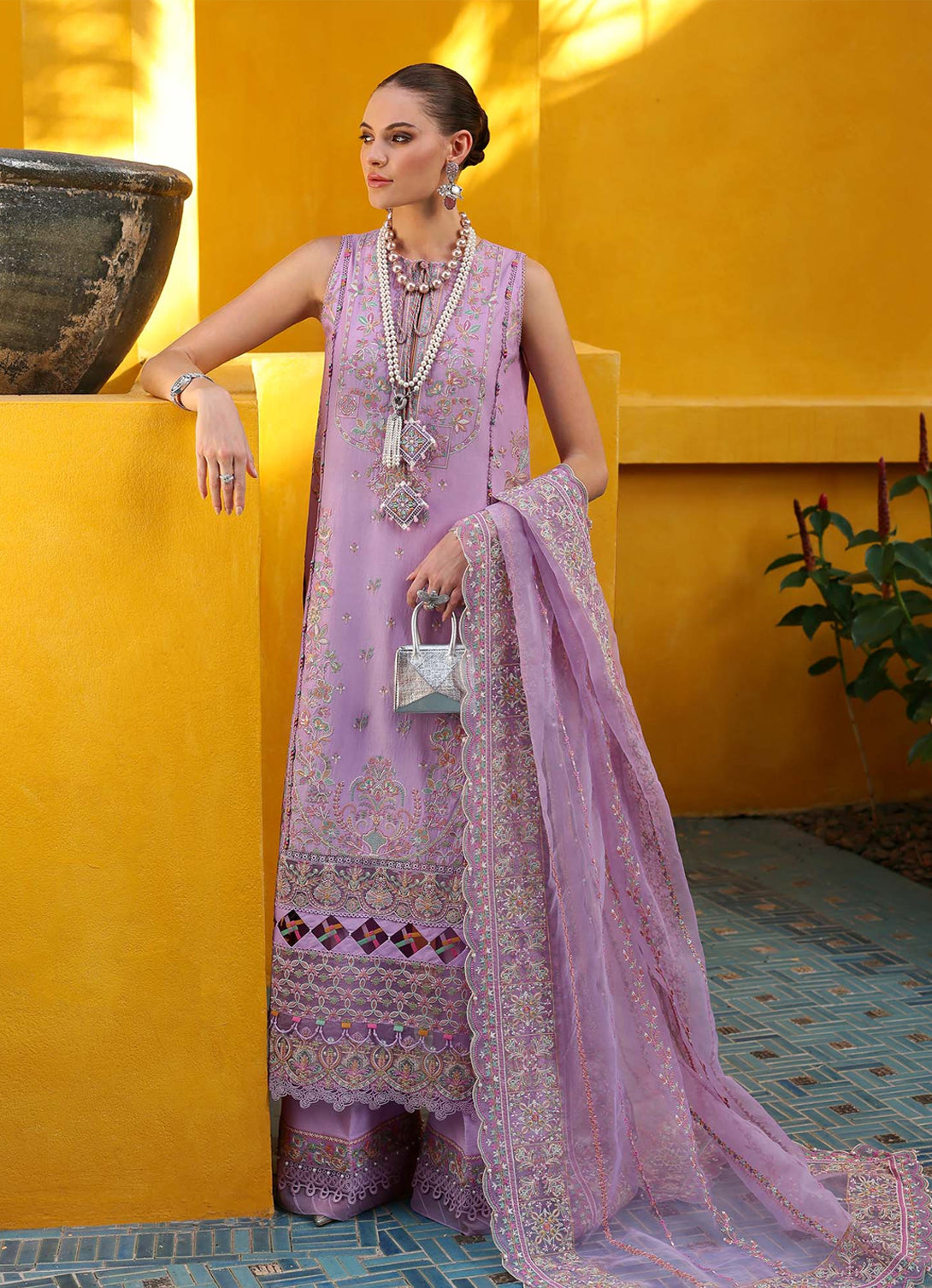 Kanwal Malik Elysia Luxury Lawn'25 - Celia