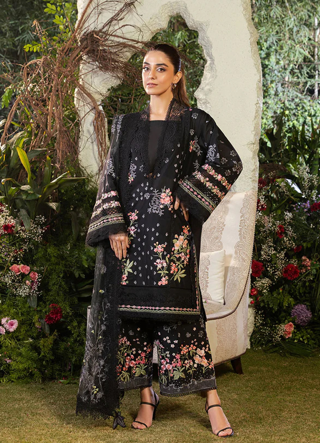 Sobia Nazir Luxury Lawn'25 - 14B