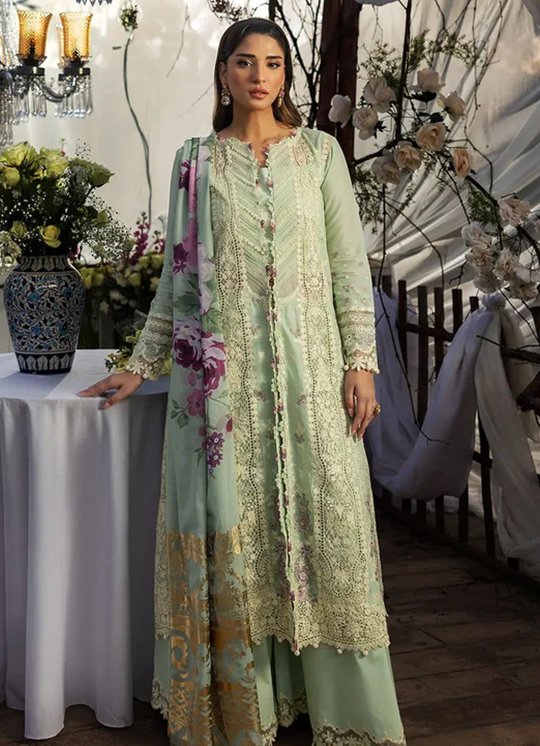 Kahf Premium Luxury Lawn'25 - KLR-05 Nora