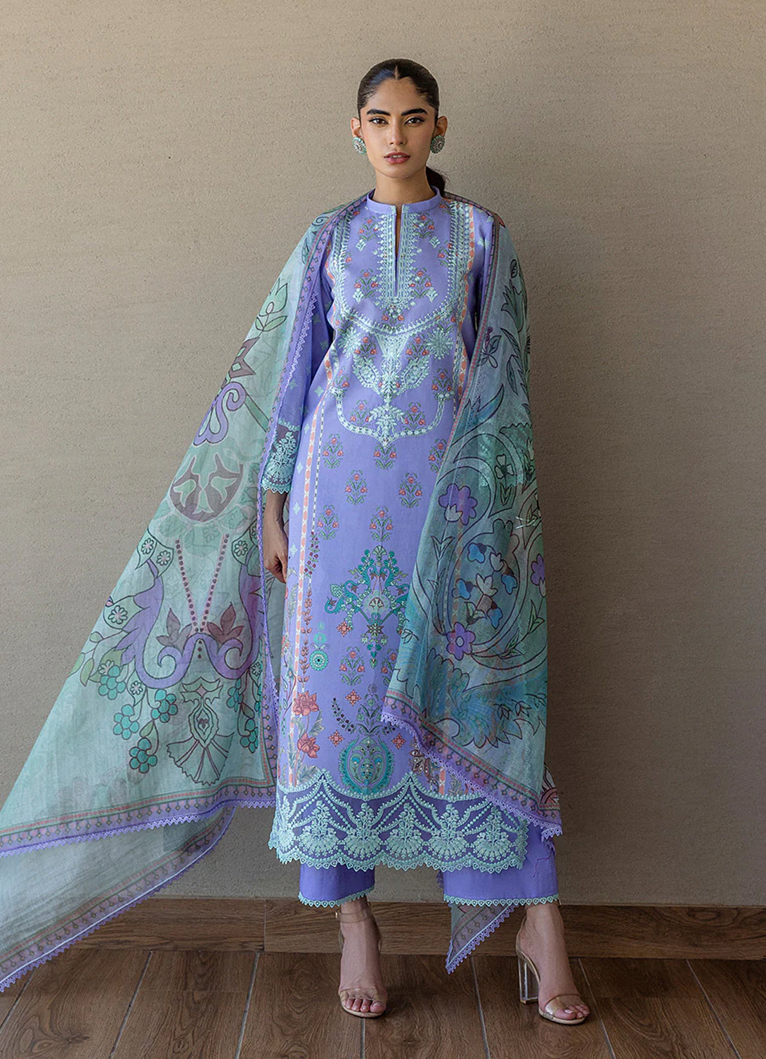 Zainab Chotani Tahra Lawn'25 - Lina