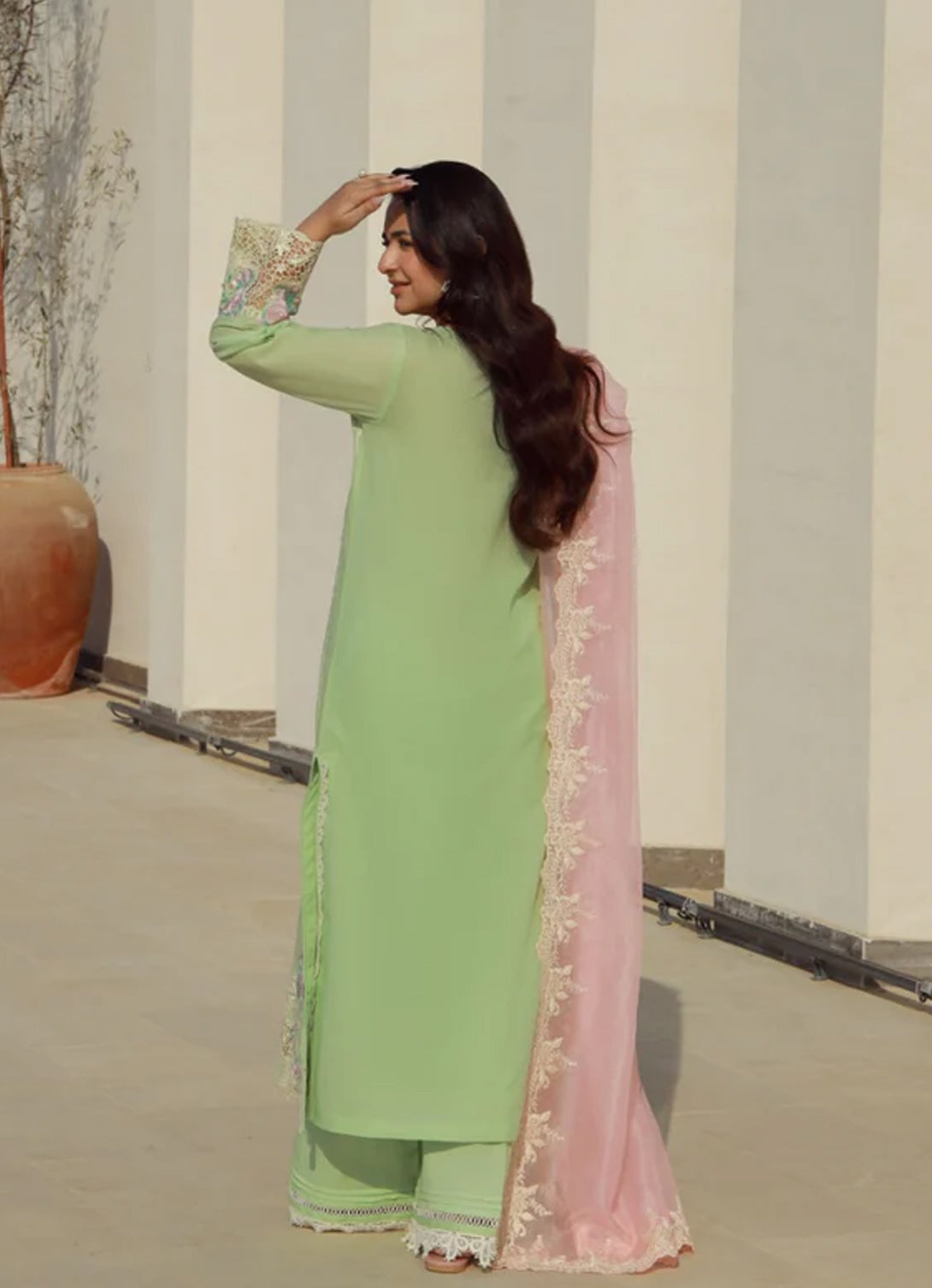 Gulmina Luxury Lawn'25 - Gardenia