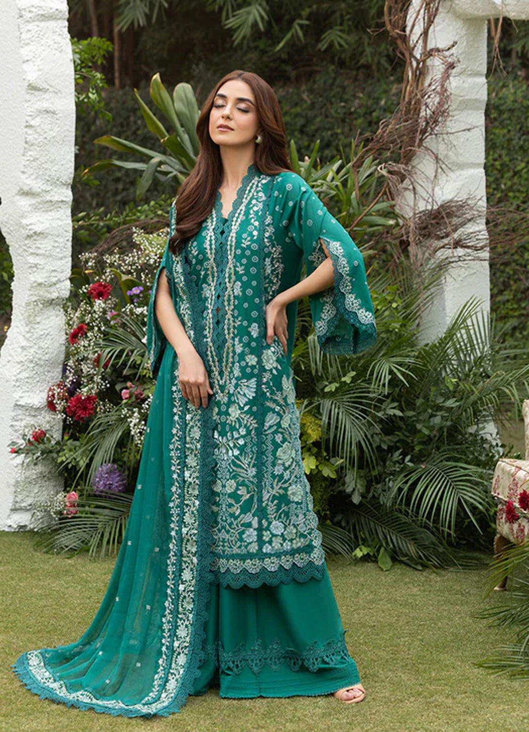Sobia Nazir Luxury Lawn'25 - 8B