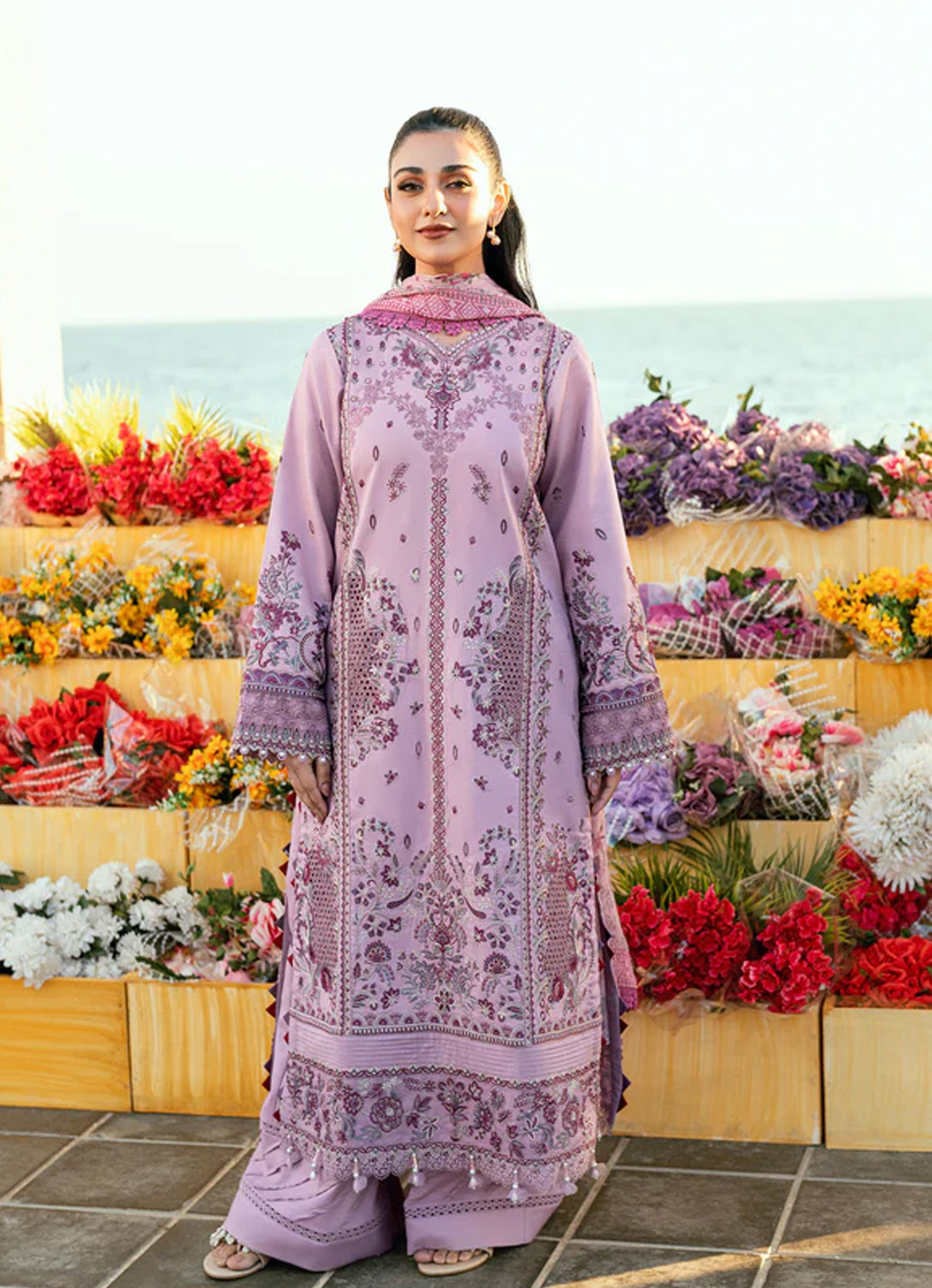Florent - Eid Edit Luxury Lawn'25 - FL-8A